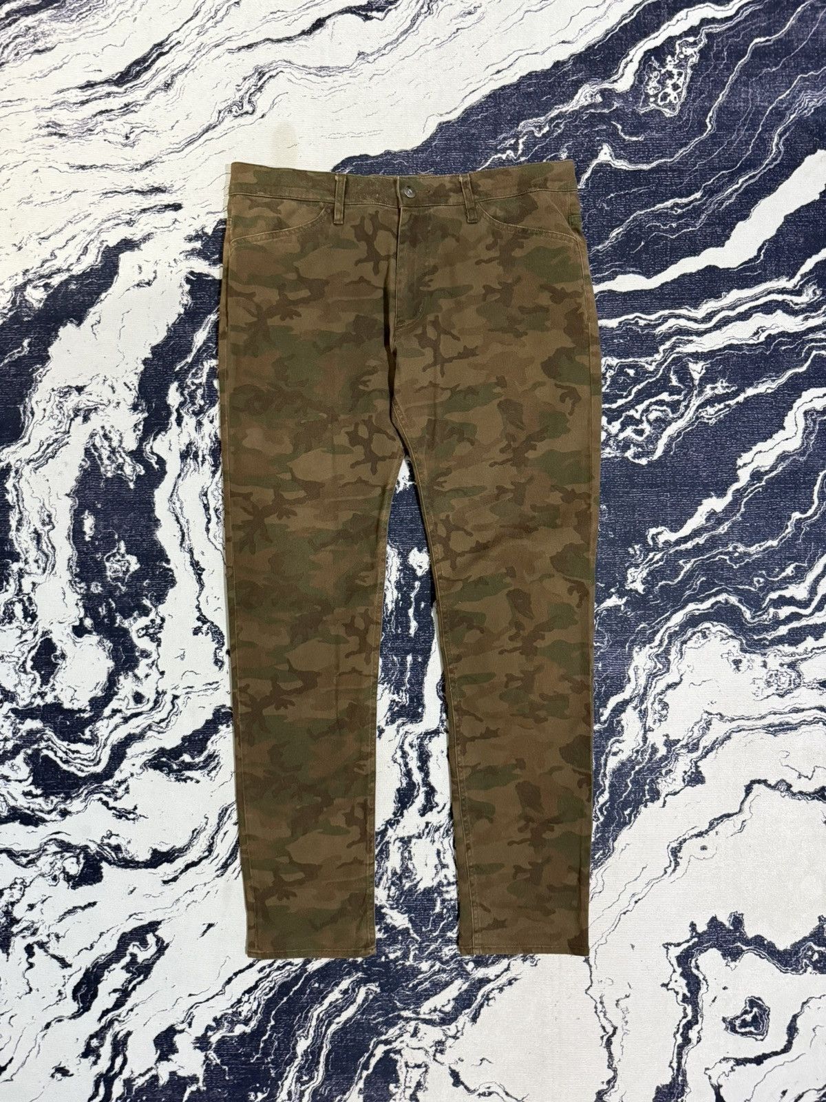 Boycott Boycott stretch camo cotton long pants Size US 30 / EU 46 - 1 Thumbnail