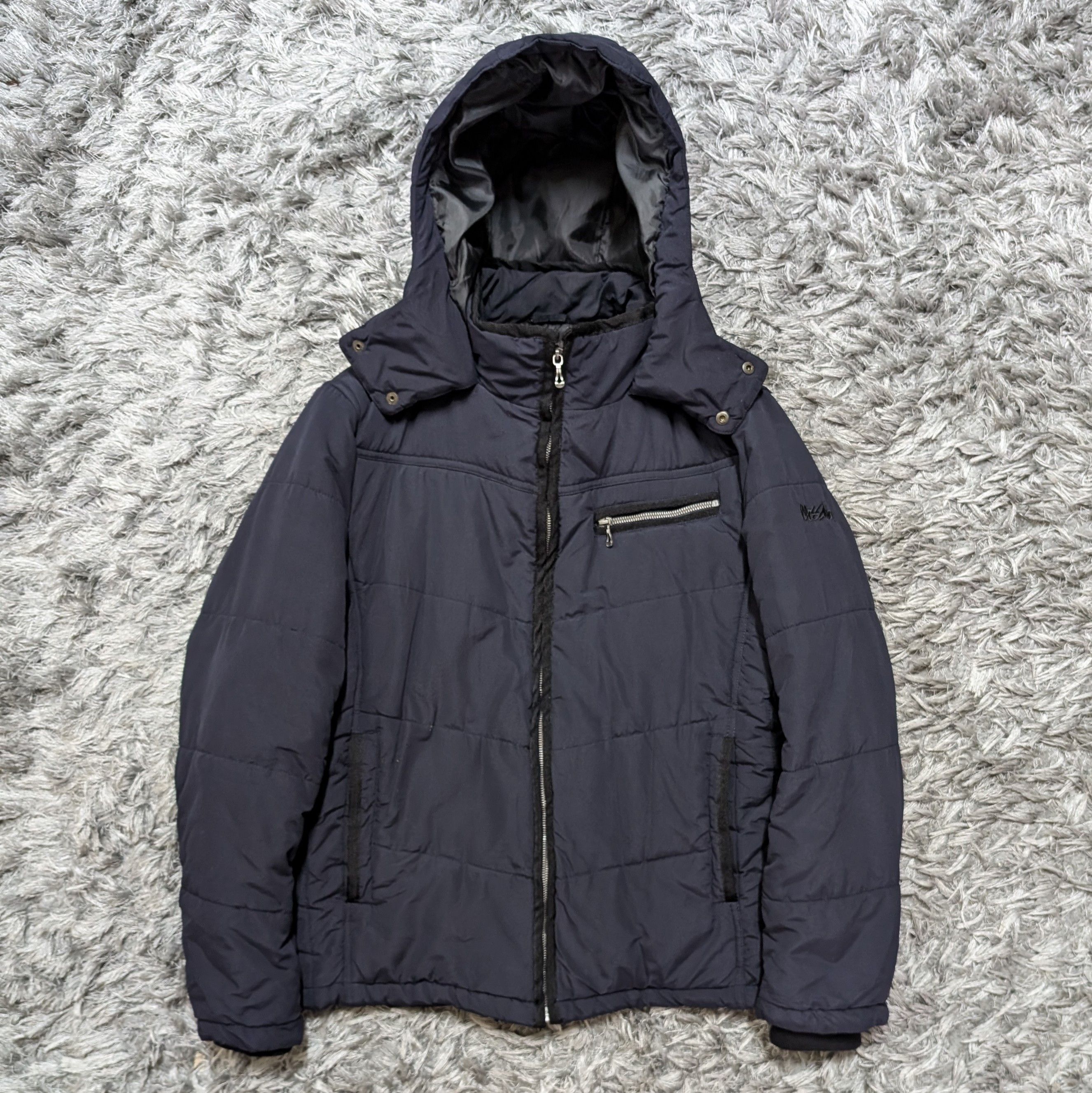 Mossimo Vintage Mossimo Puffer Padded Jacket Light Down Bombers Size US XL / EU 56 / 4 - 2 Thumbnail