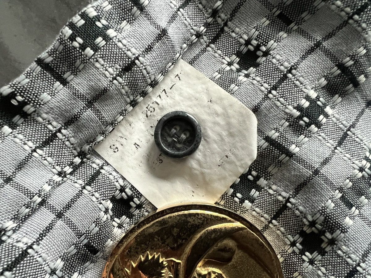 Gianni Valentino Giovanni Valentino : Shirt Button Ups Embroider Rare Pattern Size US XXL / EU 58 / 5 - 4 Thumbnail