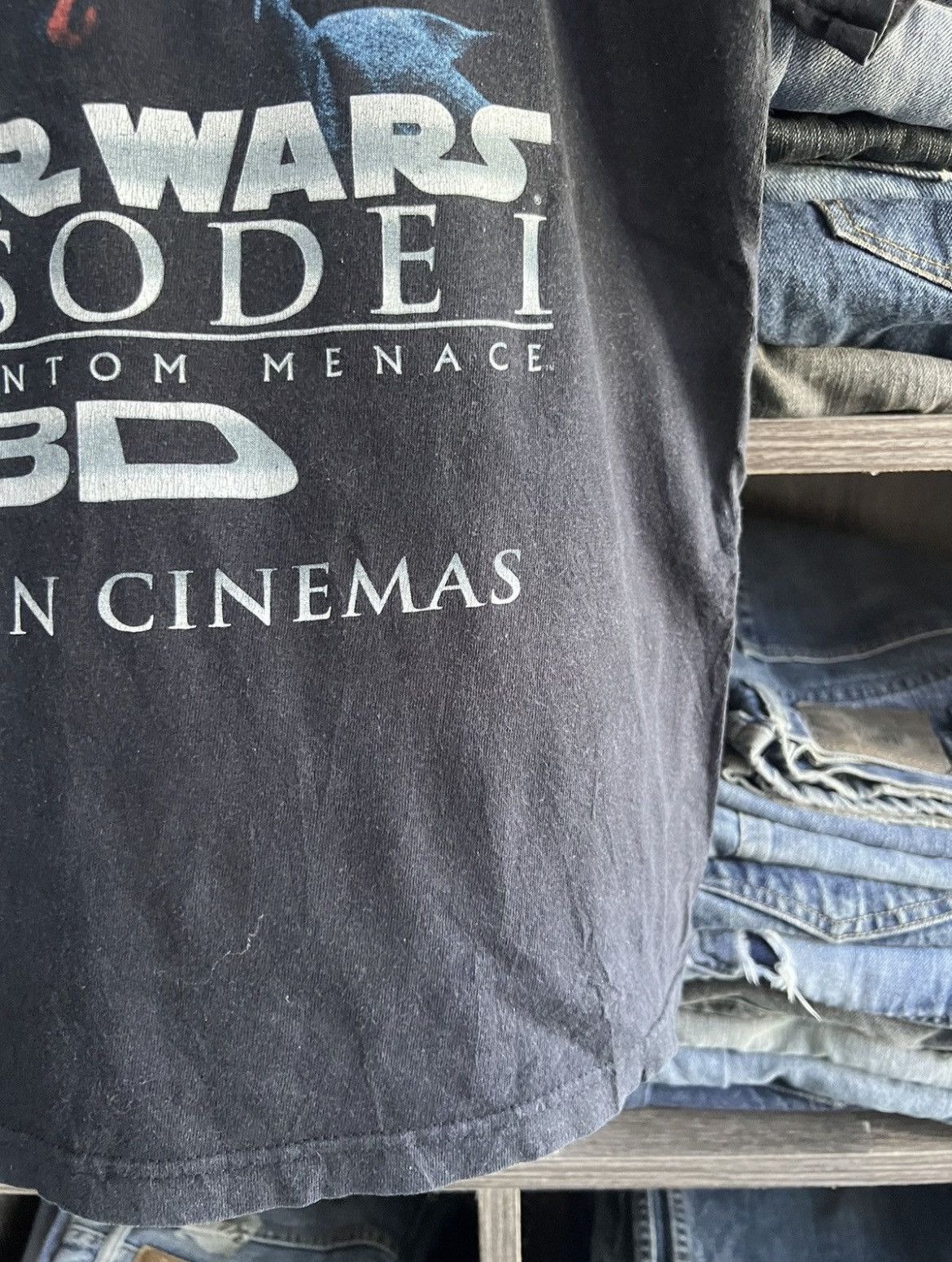 Star Wars 🔥Vintage Star Wars The Phantom Menace Tees Size US S / EU 44-46 / 1 - 10 Thumbnail