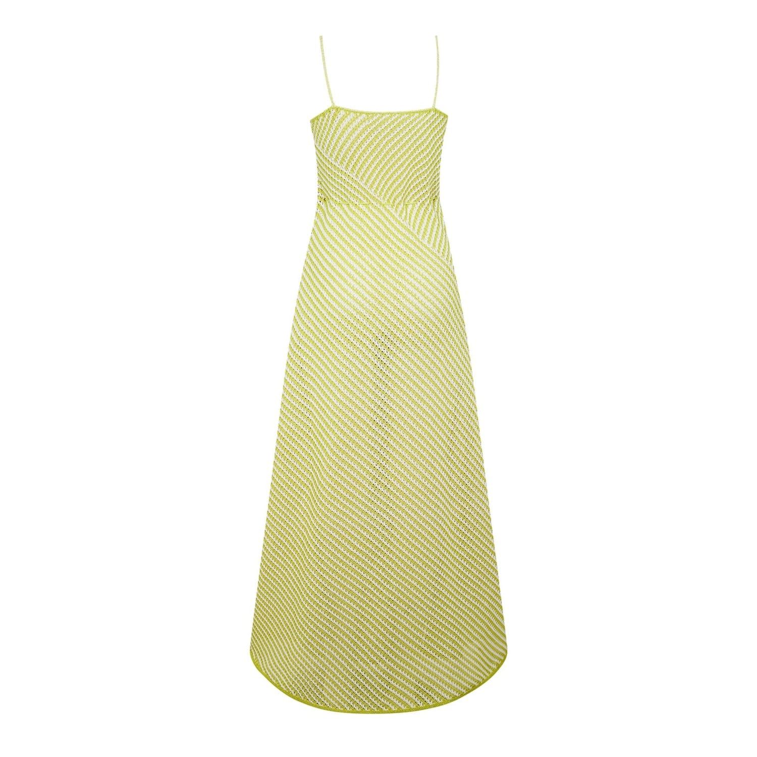 Bottega Veneta Bottega Veneta Spaghetti Strap Maxi Slip Dress in Neutral Size XL / US 12-14 / IT 48-50 - 2 Thumbnail