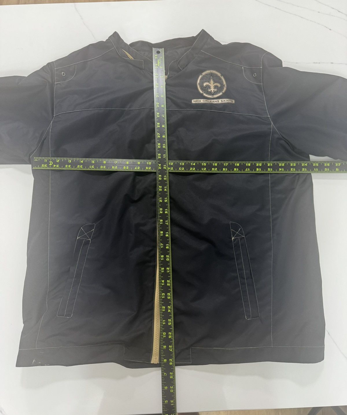 Pro Line New Orleans Saints NFL Pro Line Jacket 🖤⚜️ Size US XL / EU 56 / 4 - 4 Thumbnail