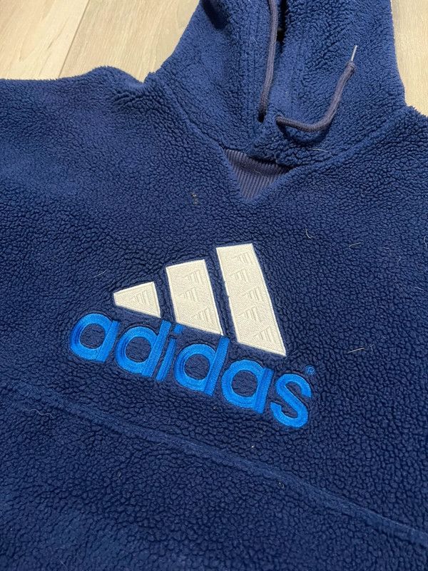 Adidas × Vintage sherpa hoodie Adidas Vintage M y2k Size US M / EU 48-50 / 2 - 3 Thumbnail