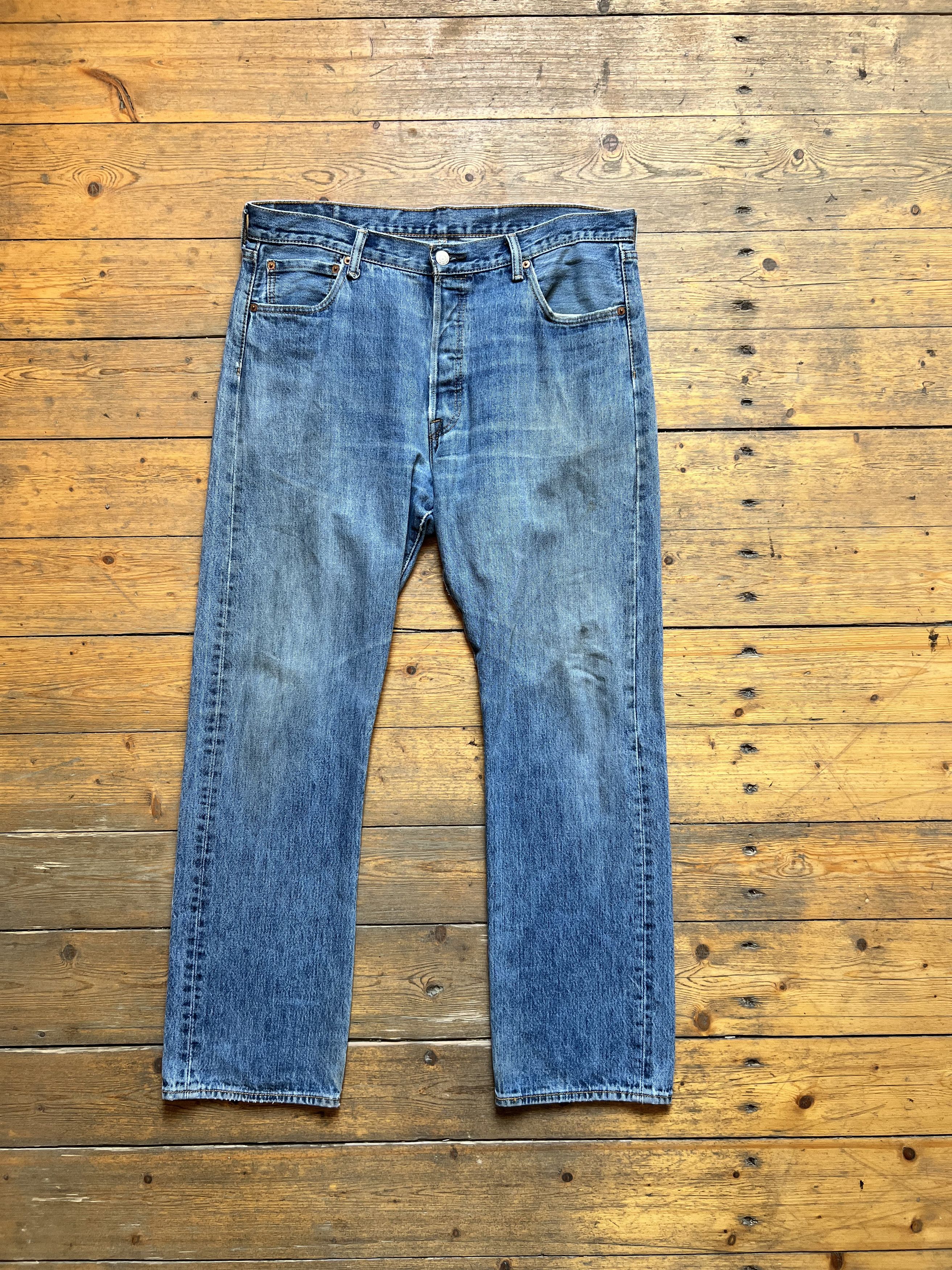 Denime × Levi's Vintage Clothing Levis 501 Denim Jeans Pants Size US 36 / EU 52 - 3 Thumbnail
