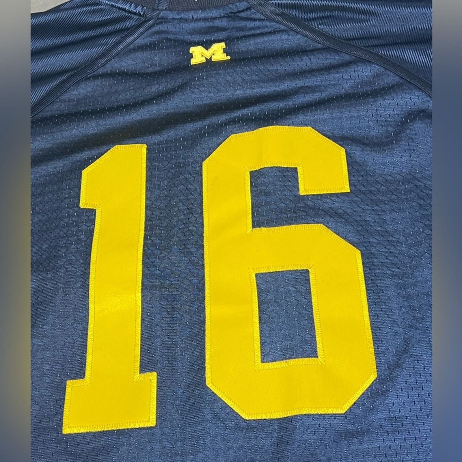 Adidas Adidas Michigan Wolverines Football Jersey #16 YOUTH M Size US S / EU 44-46 / 1 - 5 Thumbnail