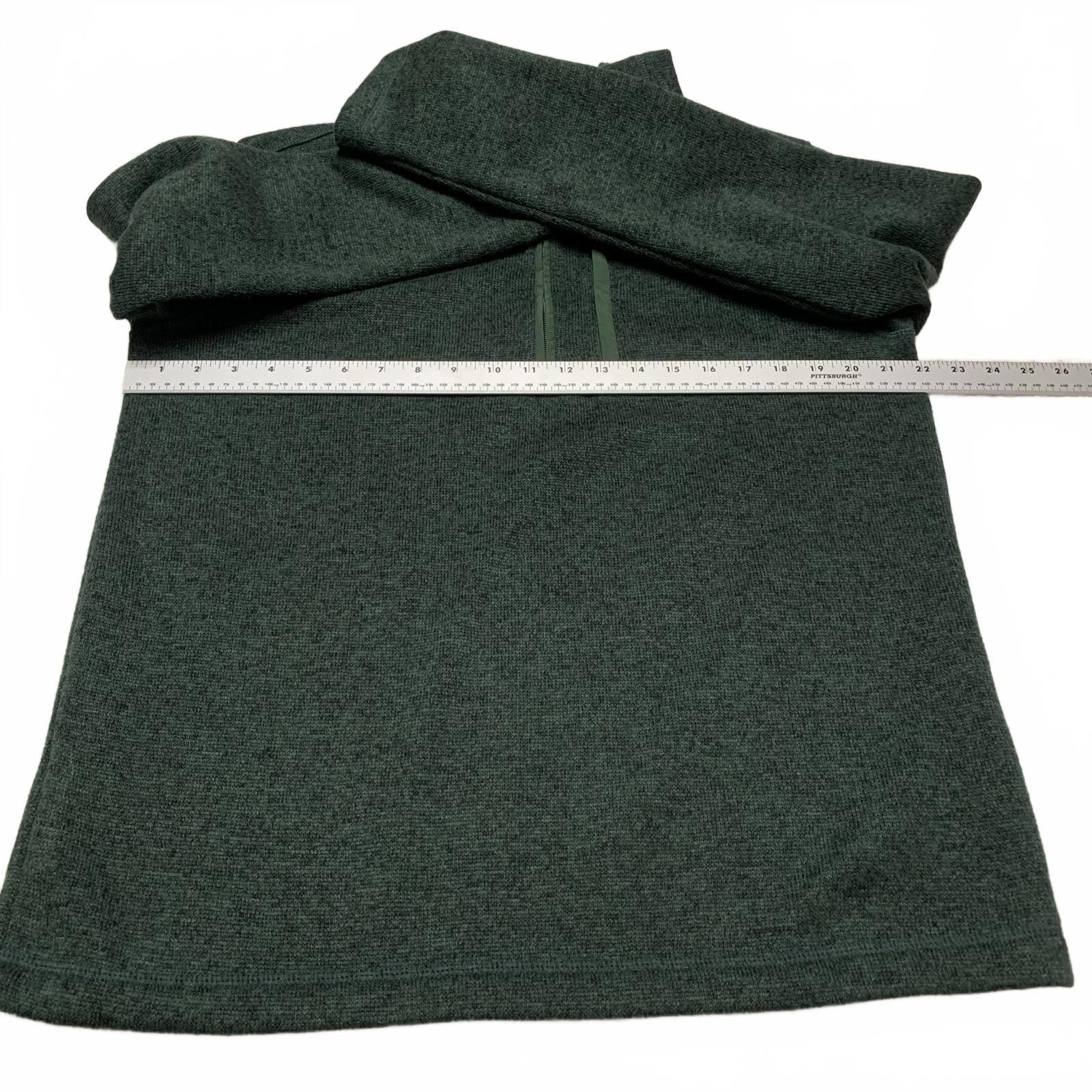 Eddie Bauer Eddie Bauer Men's Medium Green Quarter Zip Fleece Size US M / EU 48-50 / 2 - 4 Thumbnail