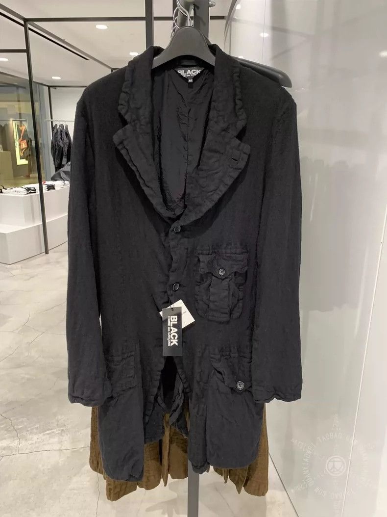 Comme des Garcons Comme Des Garcons Wool felted dovetail midi coat Size M / US 6-8 / IT 42-44 - 2 Thumbnail