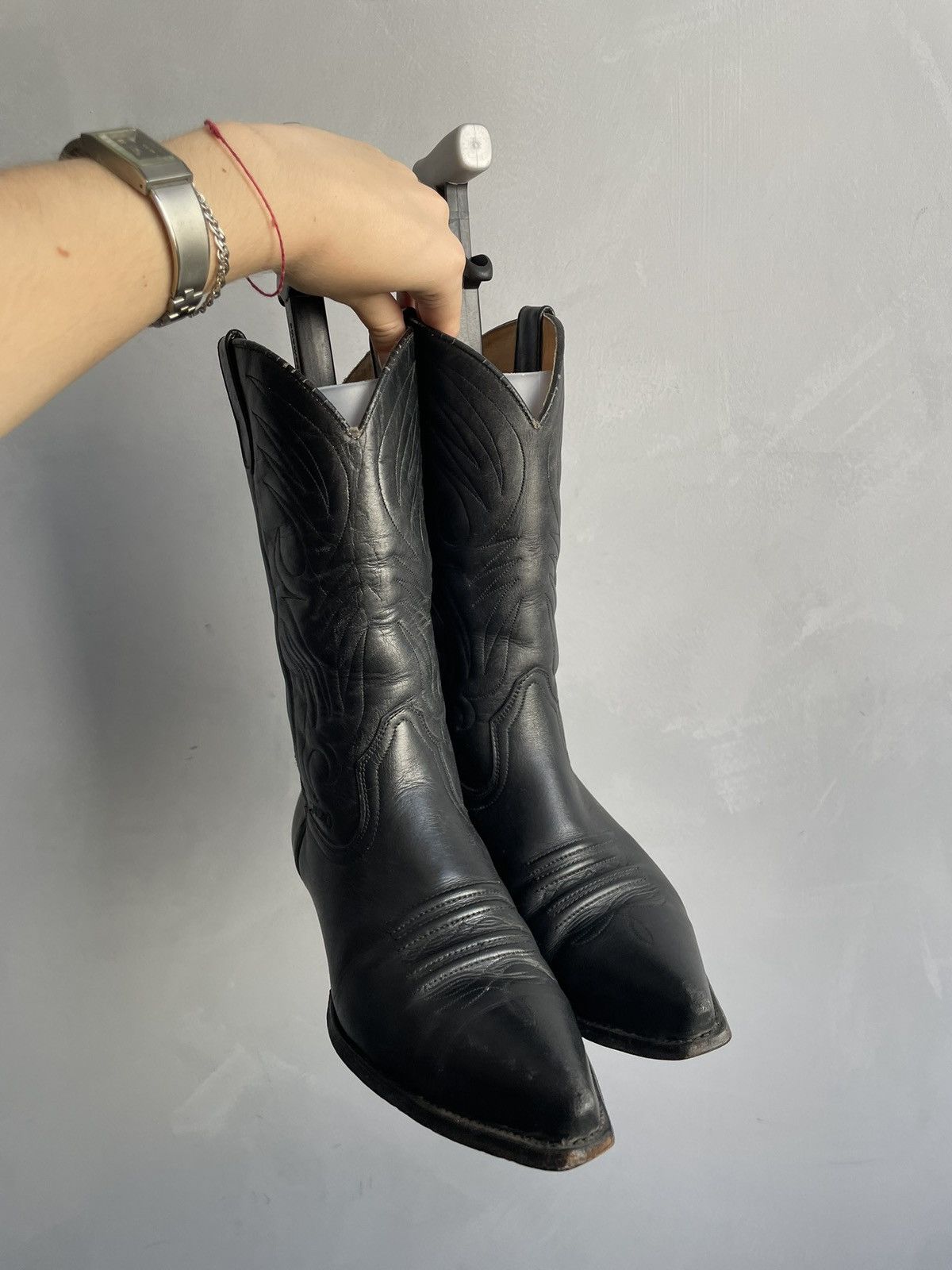 Western Rise Rare western Sancho boots guidi style 90s punk goth Size US 9 / EU 42 - 11 Thumbnail