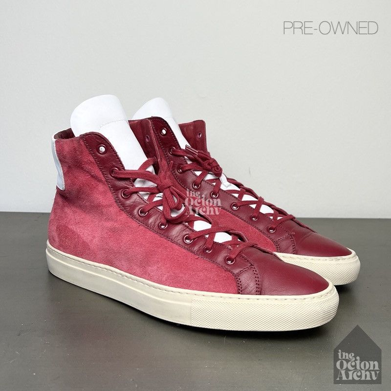 Common Projects Common Projects Vintage Tournament High Cranberry Red Size US 12 / EU 45 - 1 Thumbnail