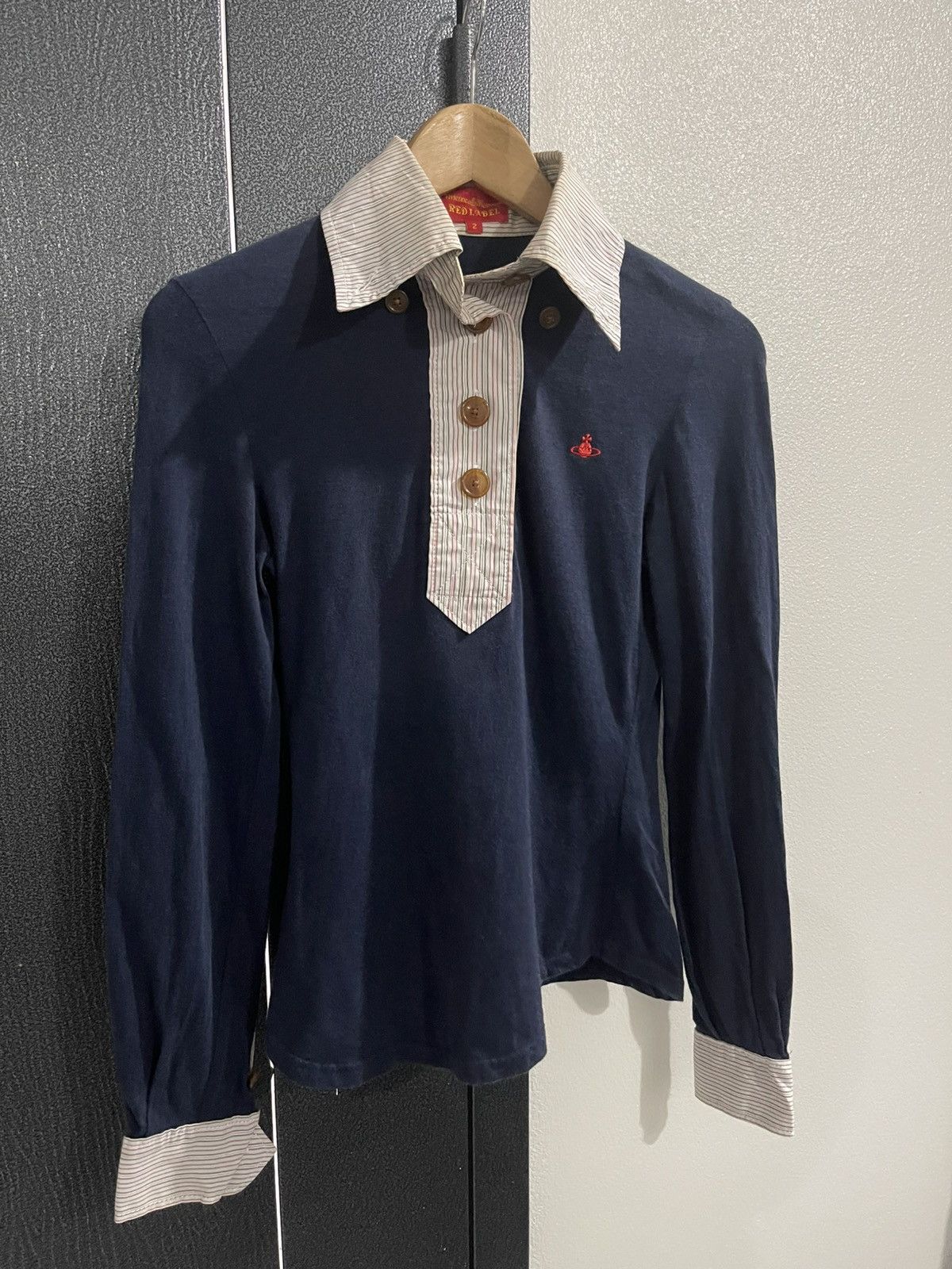 Vivienne Westwood Vivienne Westwood Red Label Longsleeve Collar Size XXS / US 00 / IT 34 - 2 Thumbnail