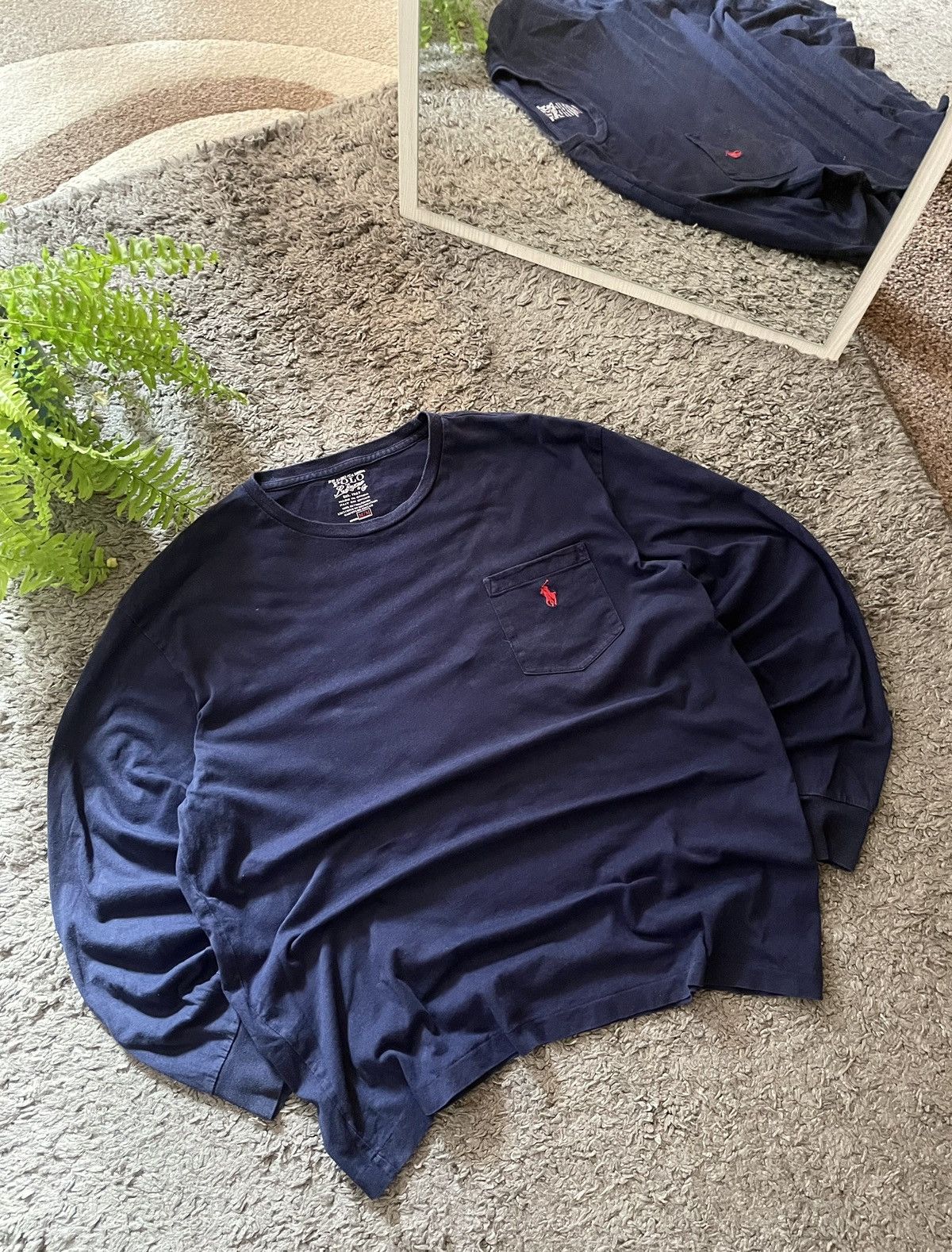 Polo Ralph Lauren × Vintage Polo Ralph Lauren Long-Sleeve Streetwear Vintage Logo Rare Size US M / EU 48-50 / 2 - 2 Thumbnail