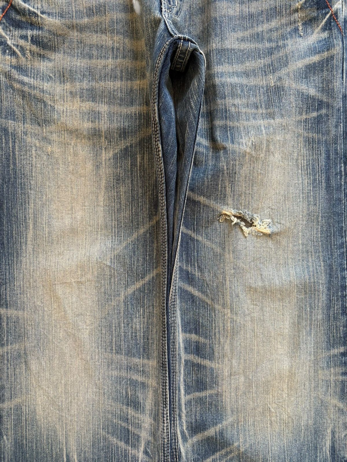 Edwin × Japanese Brand Exclusive Vintage Edwin Mud Wash Loose Baggy Jeans Size US 31 - 5 Thumbnail