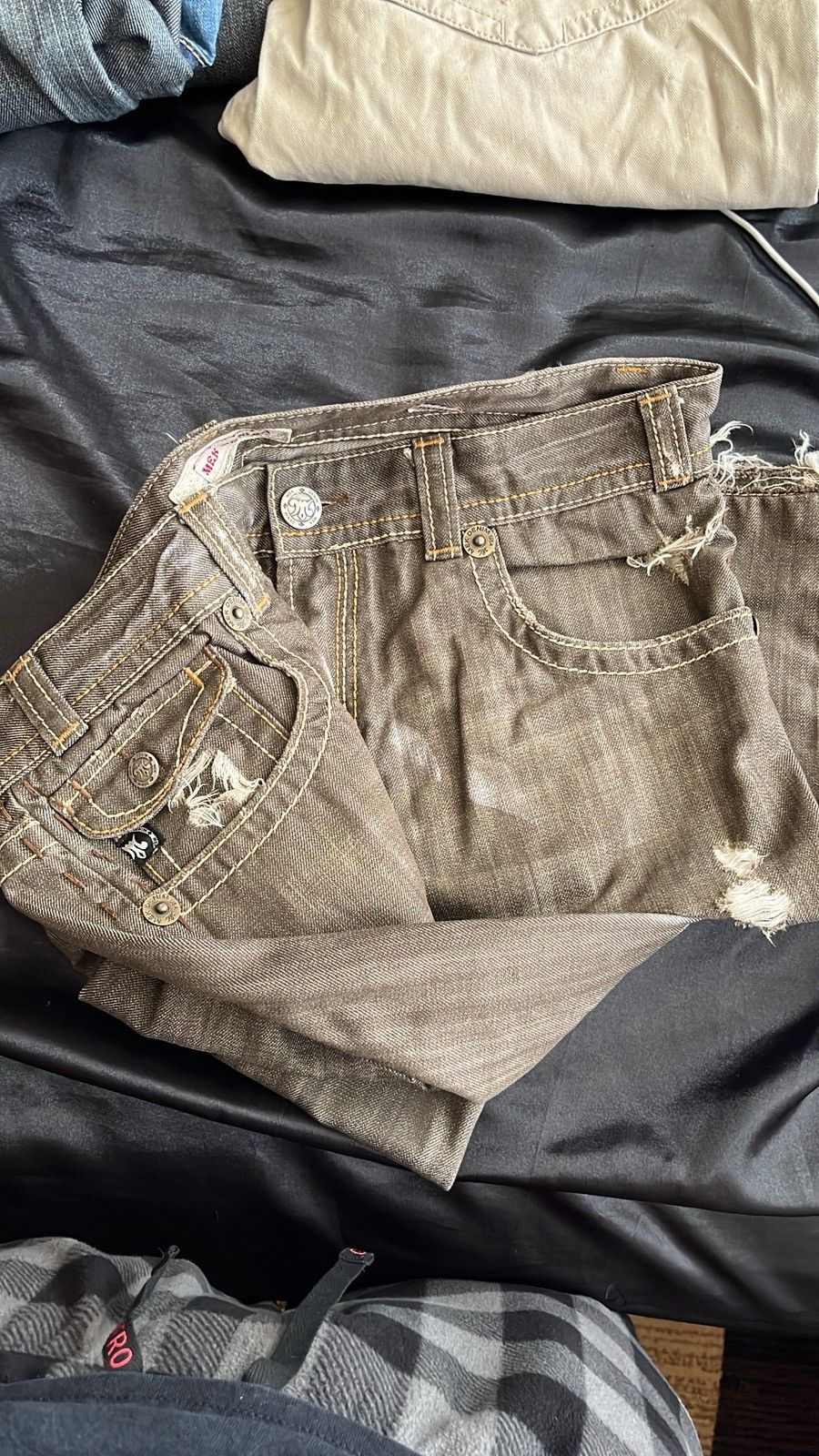 Mek Denim Mek denim jeans (brown) Size US 38 / EU 54 - 2 Thumbnail