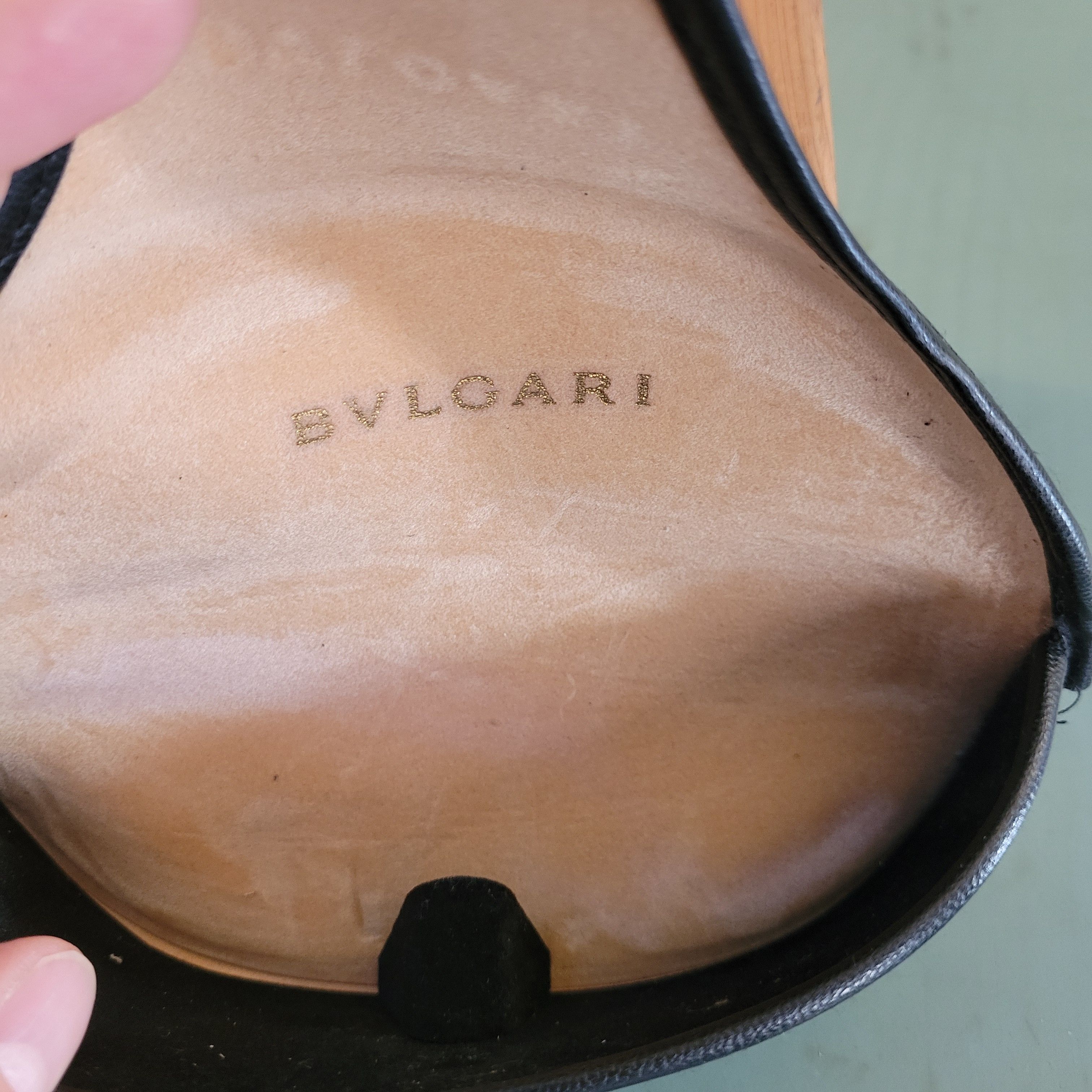 Bvlgari Rhinestone Embellished Black Vintage with Case and Cloth Size ONE SIZE - 11 Thumbnail