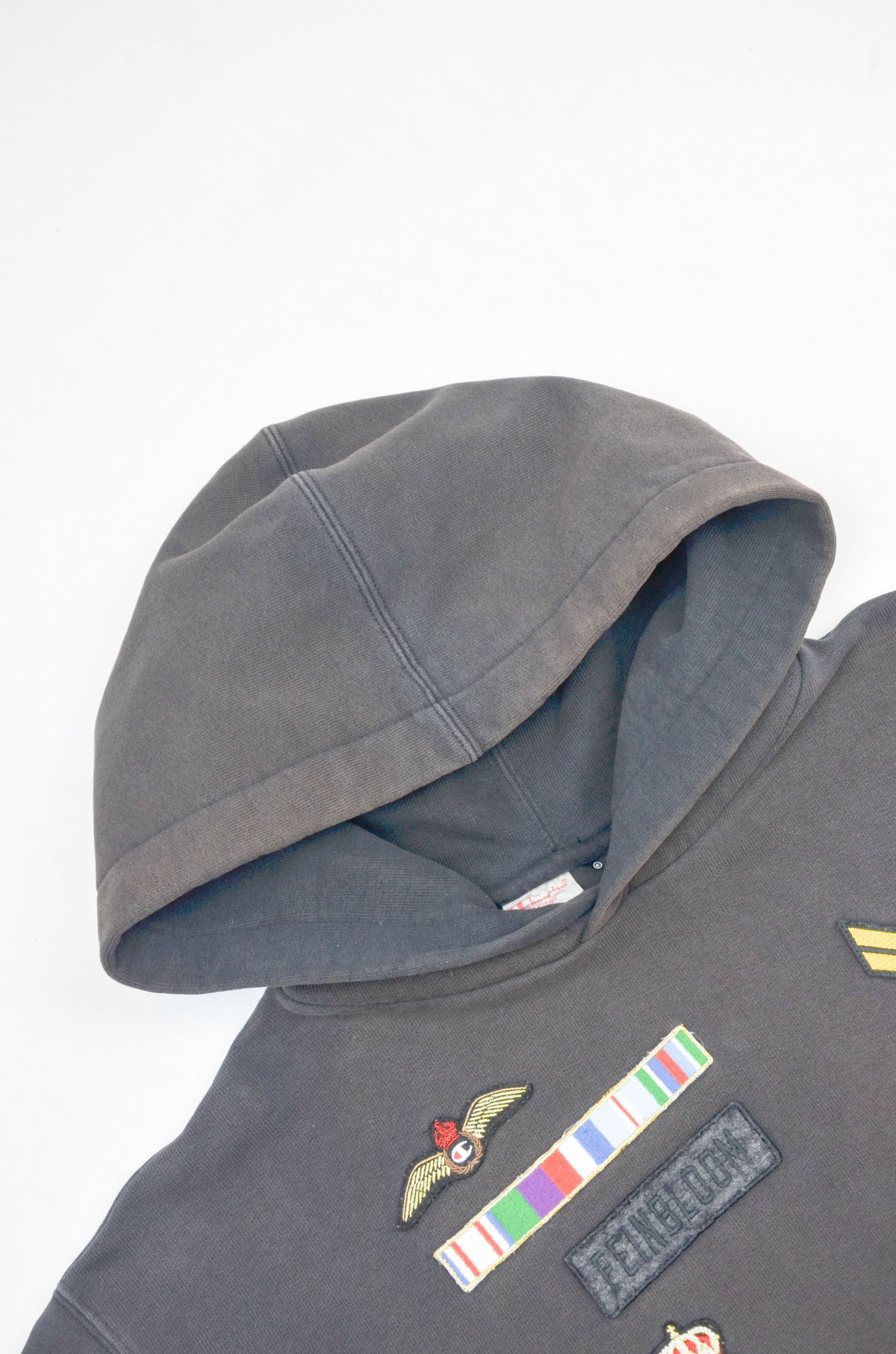 Champion Champion x Clothsurgeon Custom Patch Hoodie Black – Size S Size US S / EU 44-46 / 1 - 7 Thumbnail