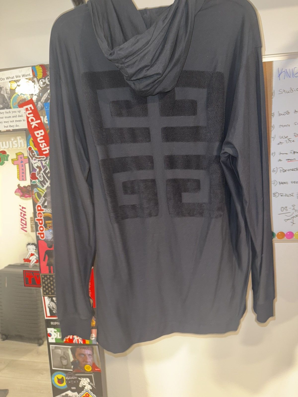 Givenchy Givenchy long long sleeve T-shirt hoodie Size US XXS / EU 40 - 10 Thumbnail