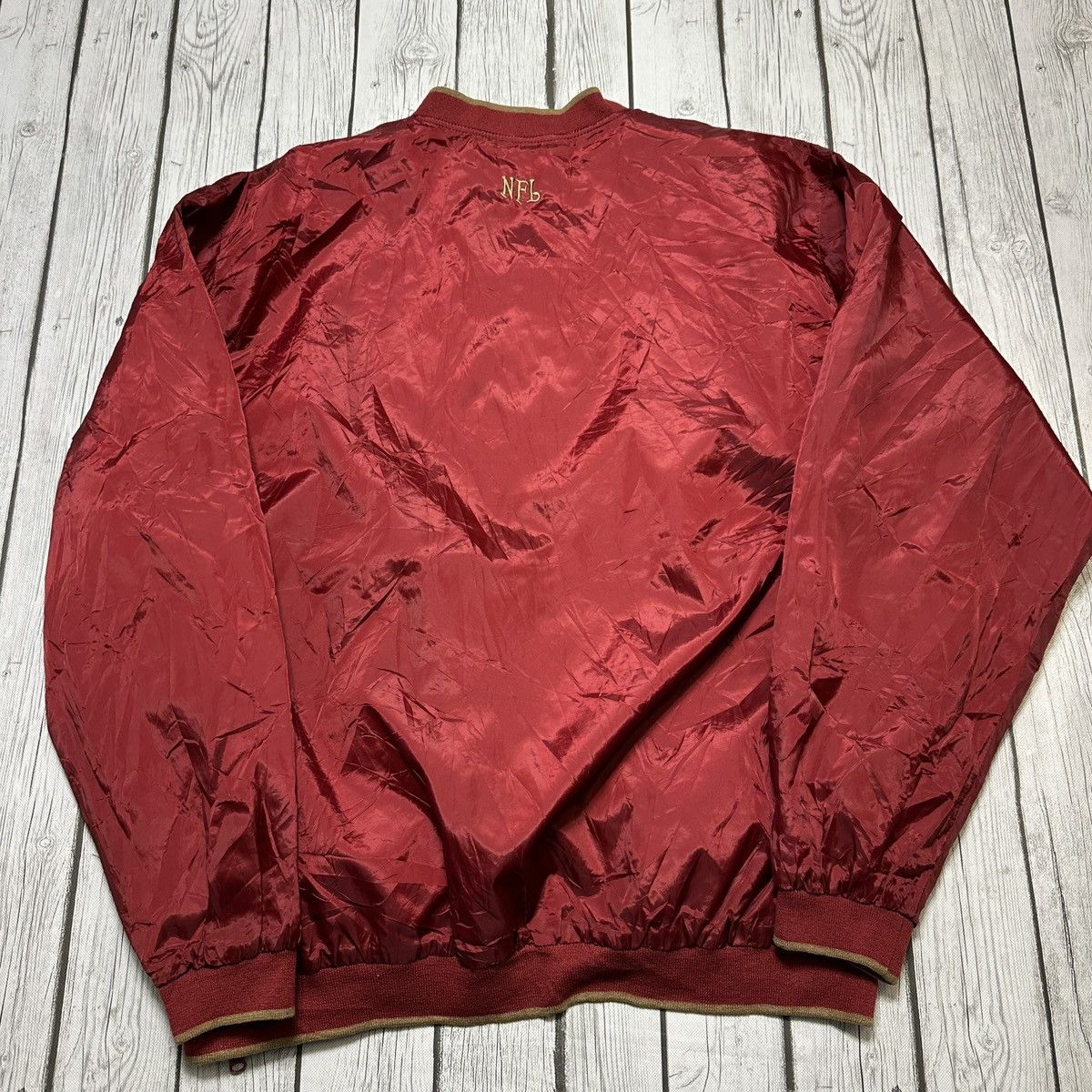 NFL Vintage San Francisco 49ers reversible windbreaker Size US XL / EU 56 / 4 - 3 Thumbnail