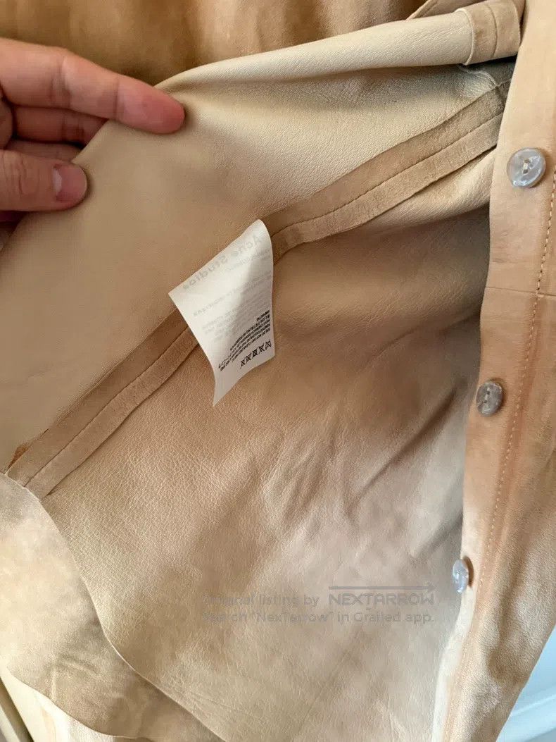 Acne Studios Acne Studios Suede vintage short-sleeve shirt jacket Size XS / US 0-2 / IT 36-38 - 5 Thumbnail