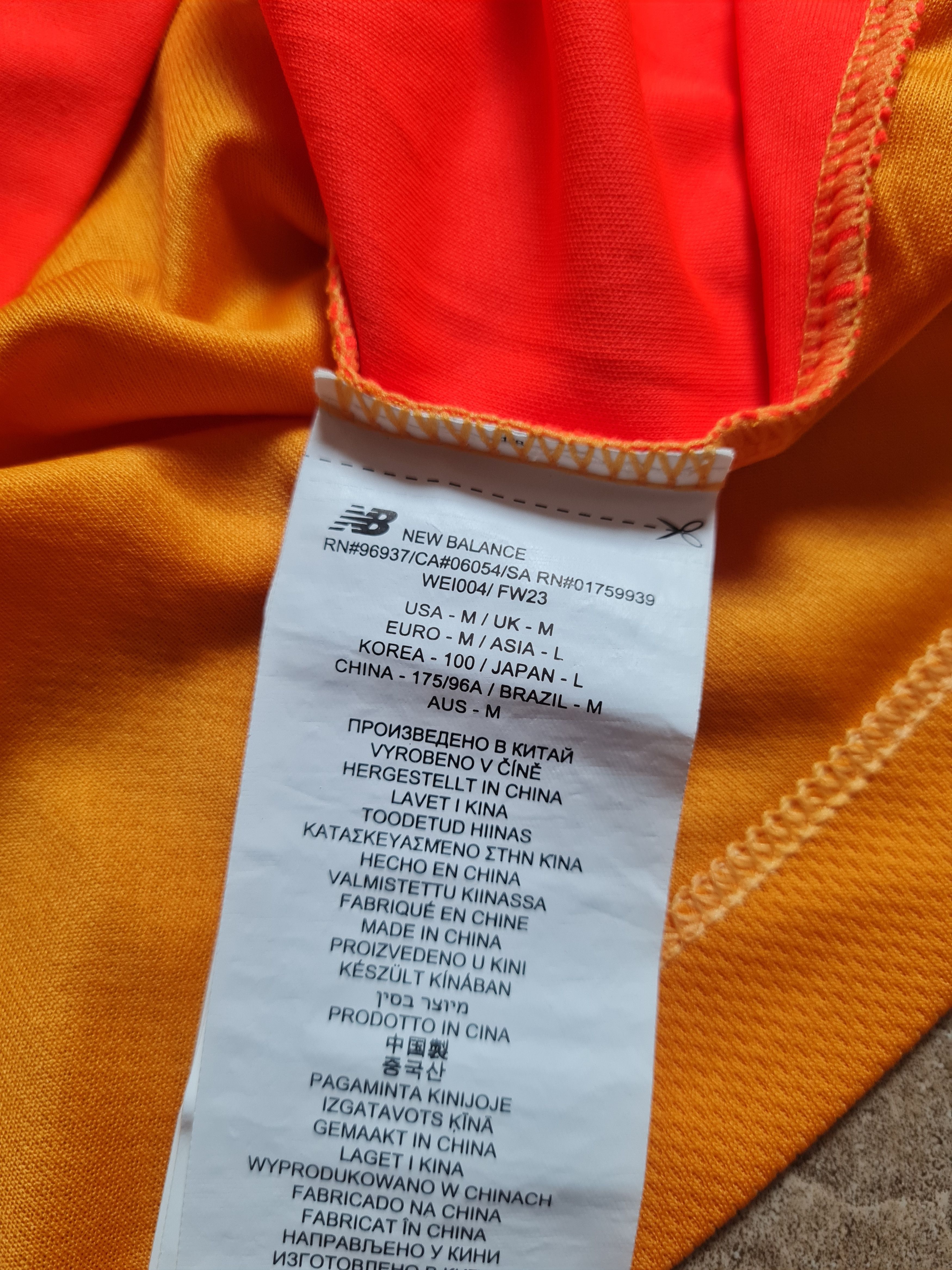New Balance Football Jersey New Balance Birmingham Phoenix Orange Sport Size US M / EU 48-50 / 2 - 17 Thumbnail