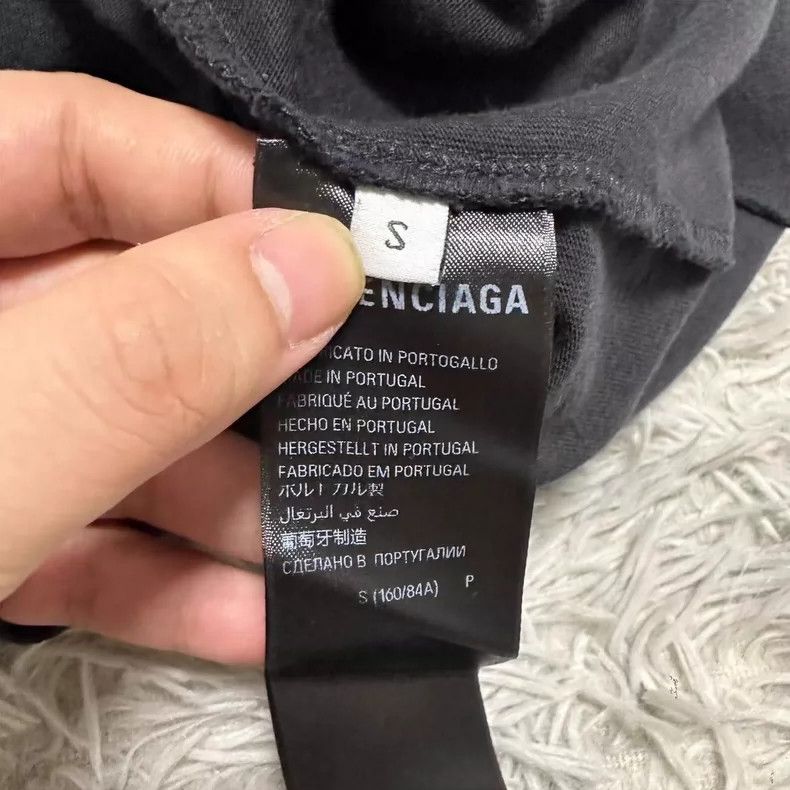 Balenciaga Balenciaga Fuzzy cola short sleeve t-shirt Size US S / EU 44-46 / 1 - 4 Thumbnail