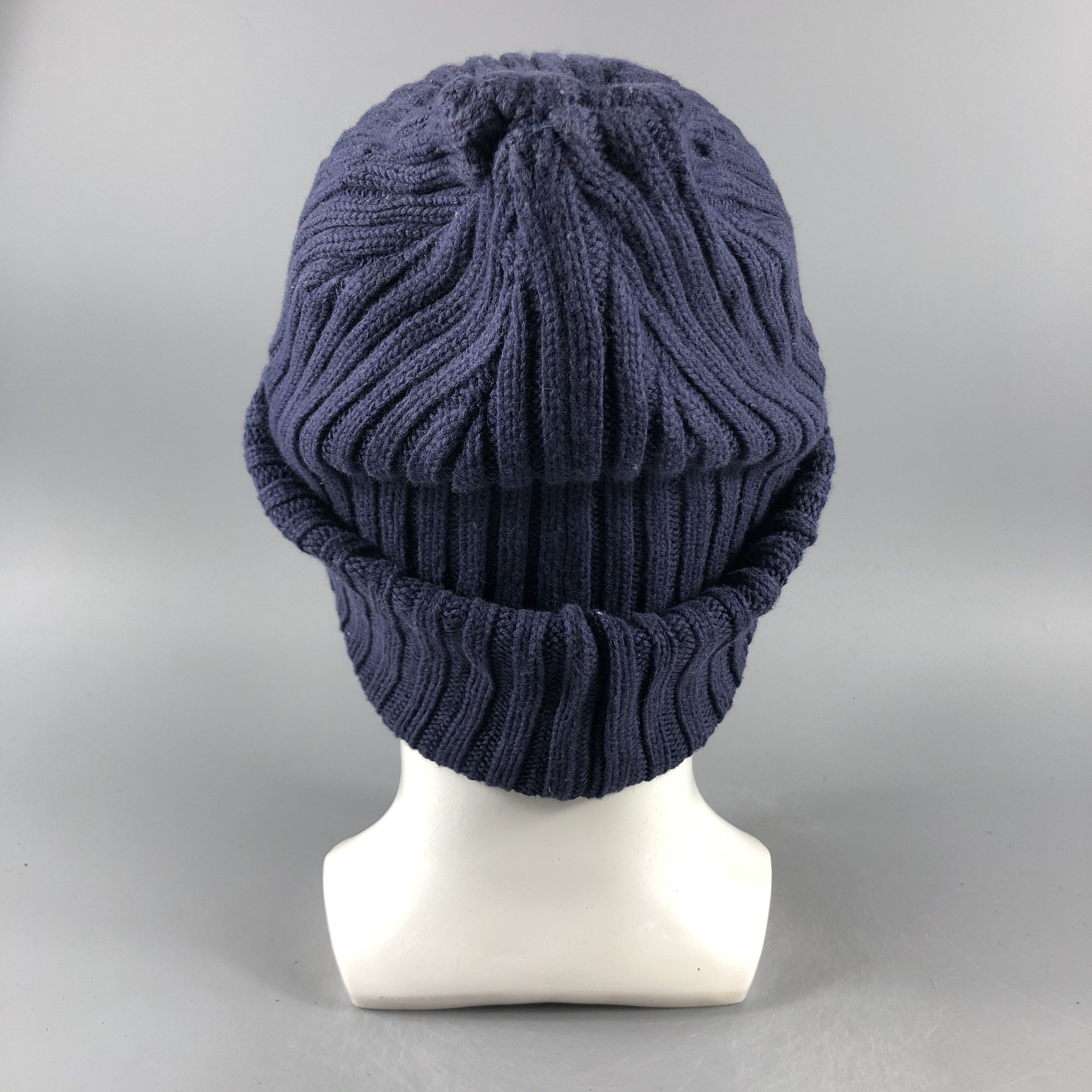 Ben Davis × Vintage Ben Davis Ribbed Beanie Snow Hat Snow Cap -D590 Size ONE SIZE - 2 Thumbnail
