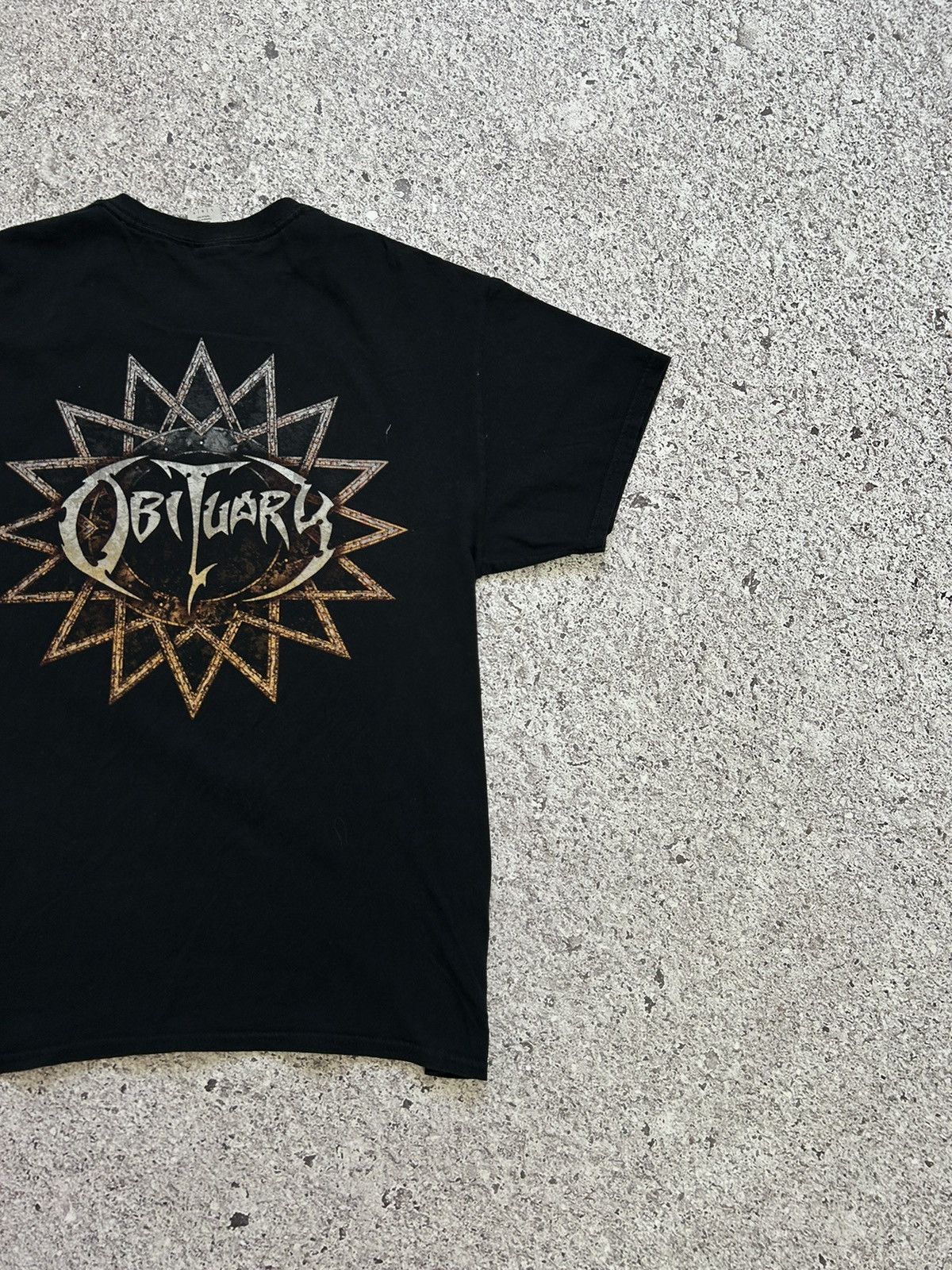 Band Tees × Vintage Vintage 90’s Rock Band Obituary Y2K Hype Retro T-Shirt Size US L / EU 52-54 / 3 - 8 Thumbnail