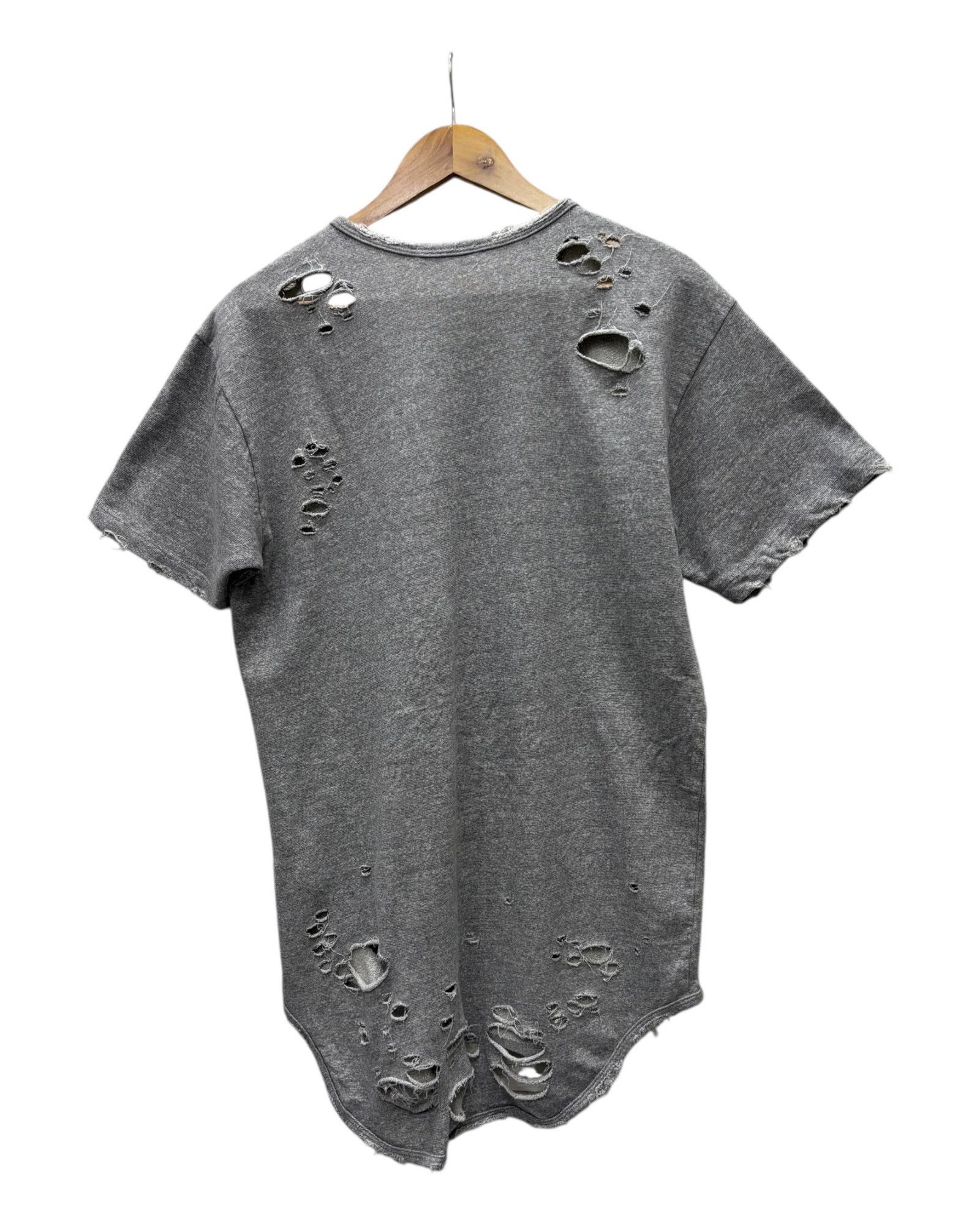 Helmut Lang EPTM PUNK DISTRESSED BULLET HOLES SHIRT Size US M / EU 48-50 / 2 - 5 Thumbnail