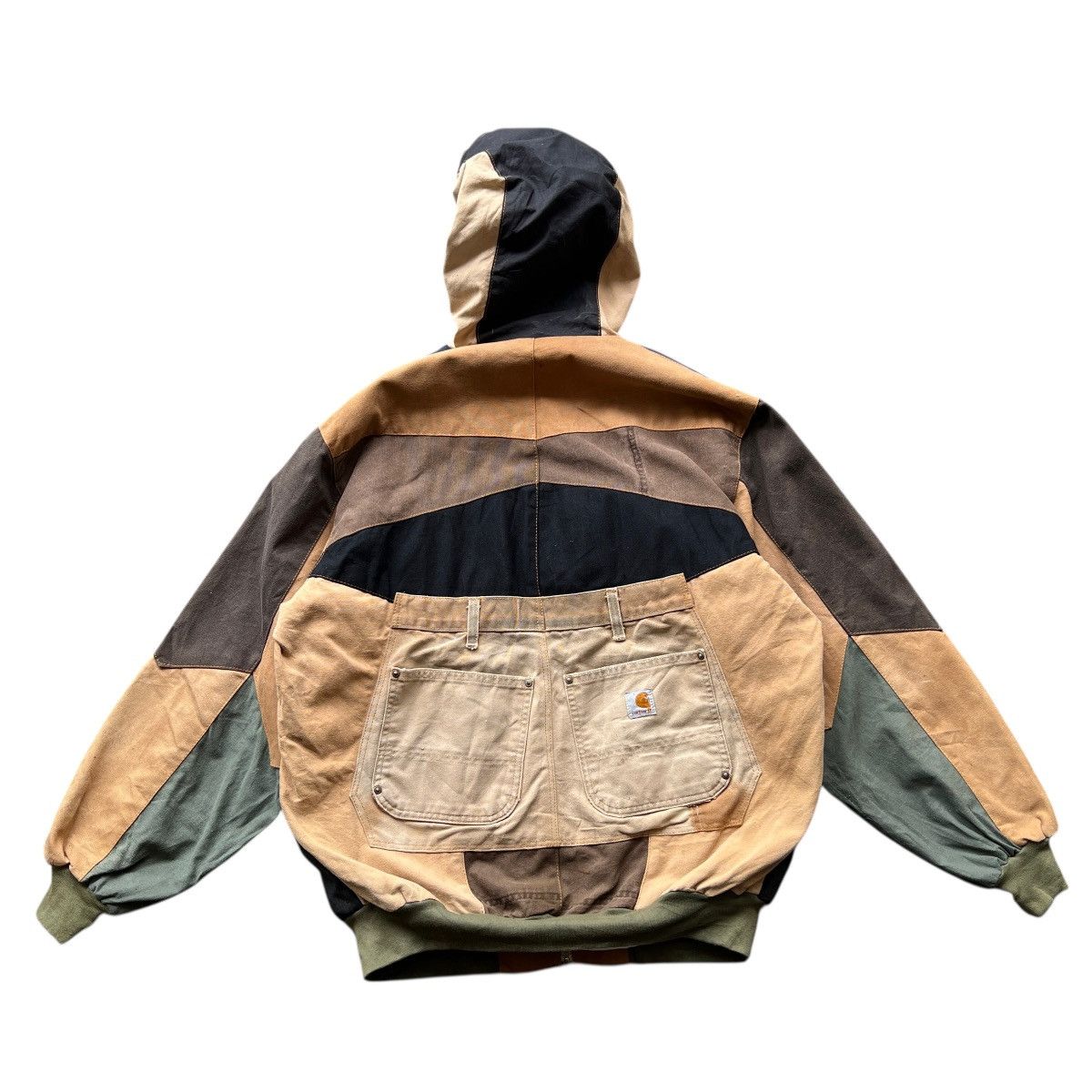 Carhartt Rare Carhartt Remake Rework Patchwork Jacket Size US L / EU 52-54 / 3 - 10 Thumbnail