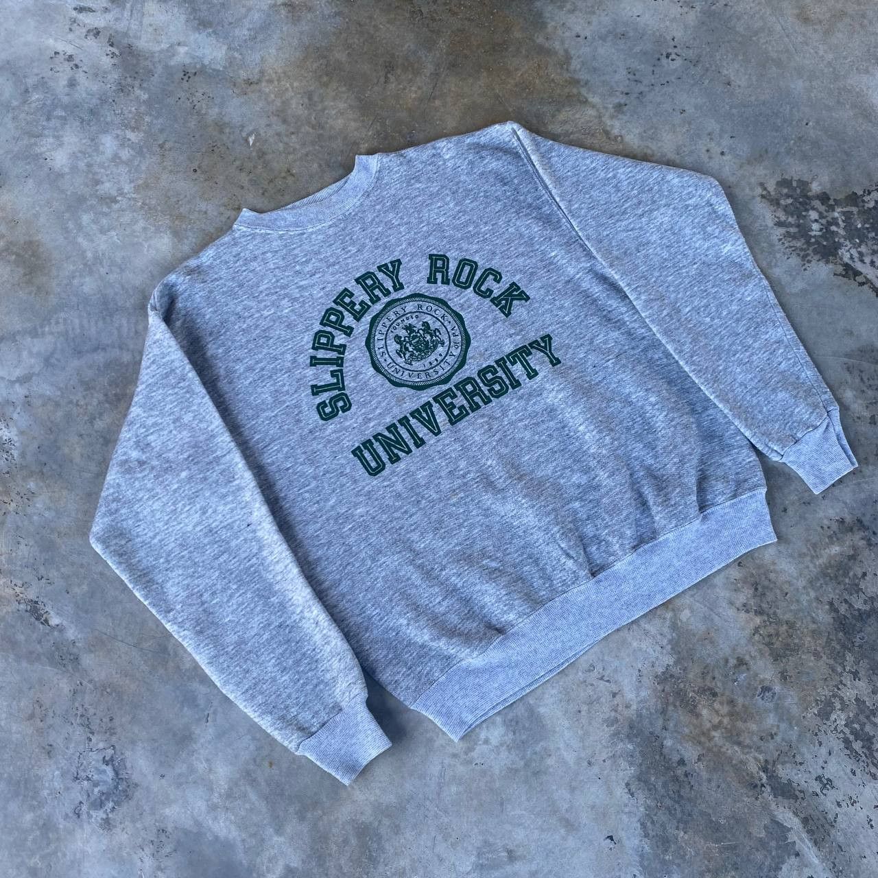 Vintage VINTAGE 80S SLIPPERY ROCK UNIVERSITY UNIVERSITE Size US L / EU 52-54 / 3 - 6 Thumbnail