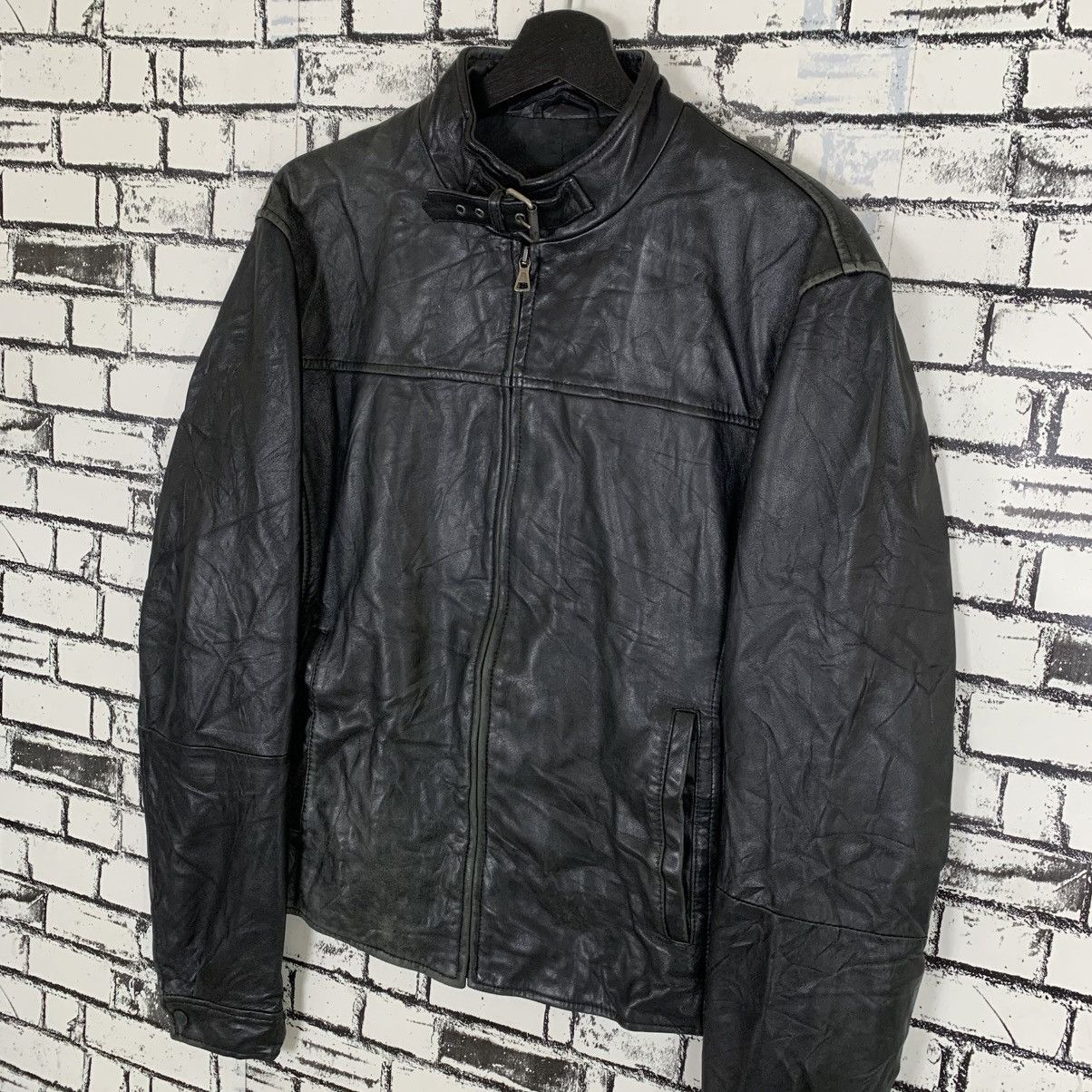 Bruno Magli × Designer Vintage M by Bruno Magli Leather Jacket Size US M / EU 48-50 / 2 - 2 Thumbnail