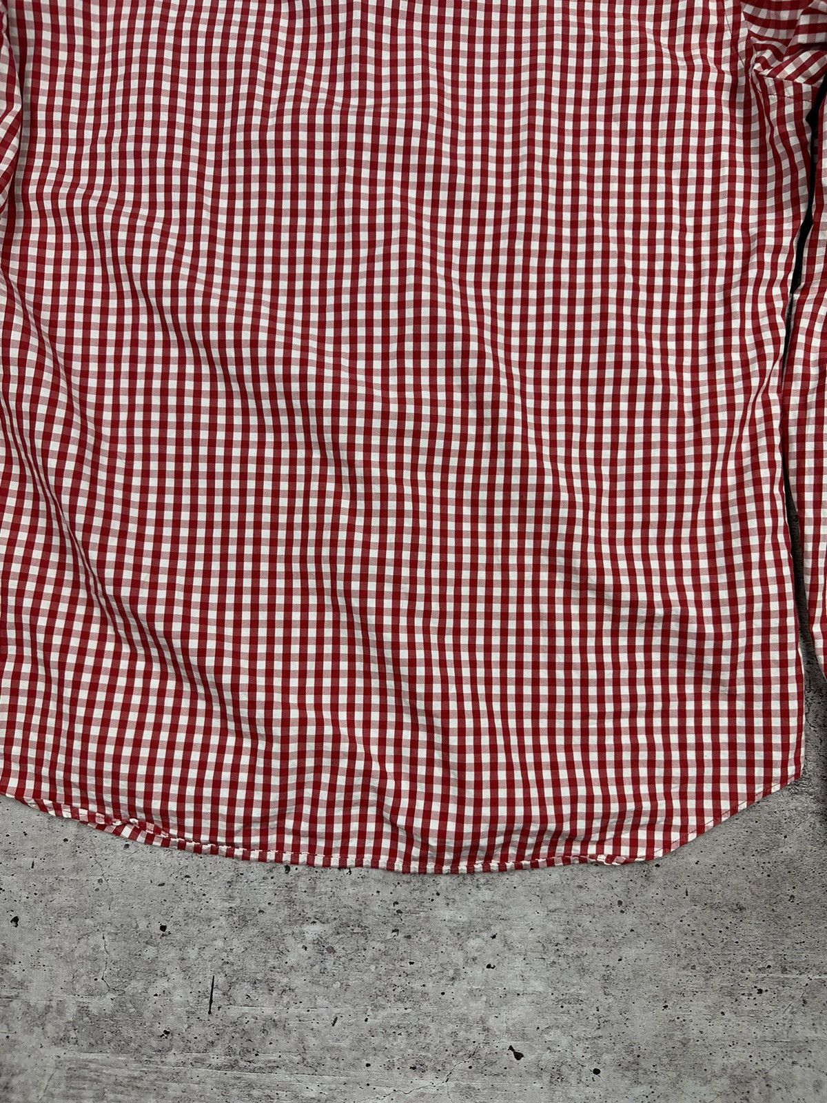 Burberry Burberry Brit Small Logo Check Patterned Button Up Shirt Size US XL / EU 56 / 4 - 20 Thumbnail