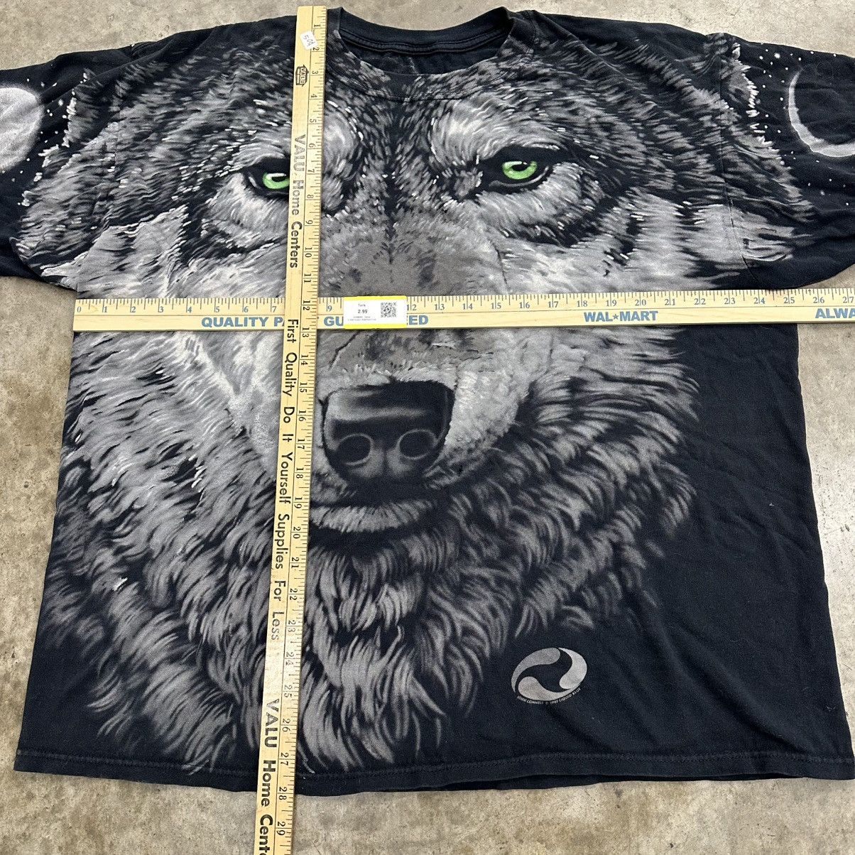 Liquid Blue Vintage Wolf Shirt Mens Extra Large Black Liquid Blue Nature Size US XL / EU 56 / 4 - 3 Thumbnail