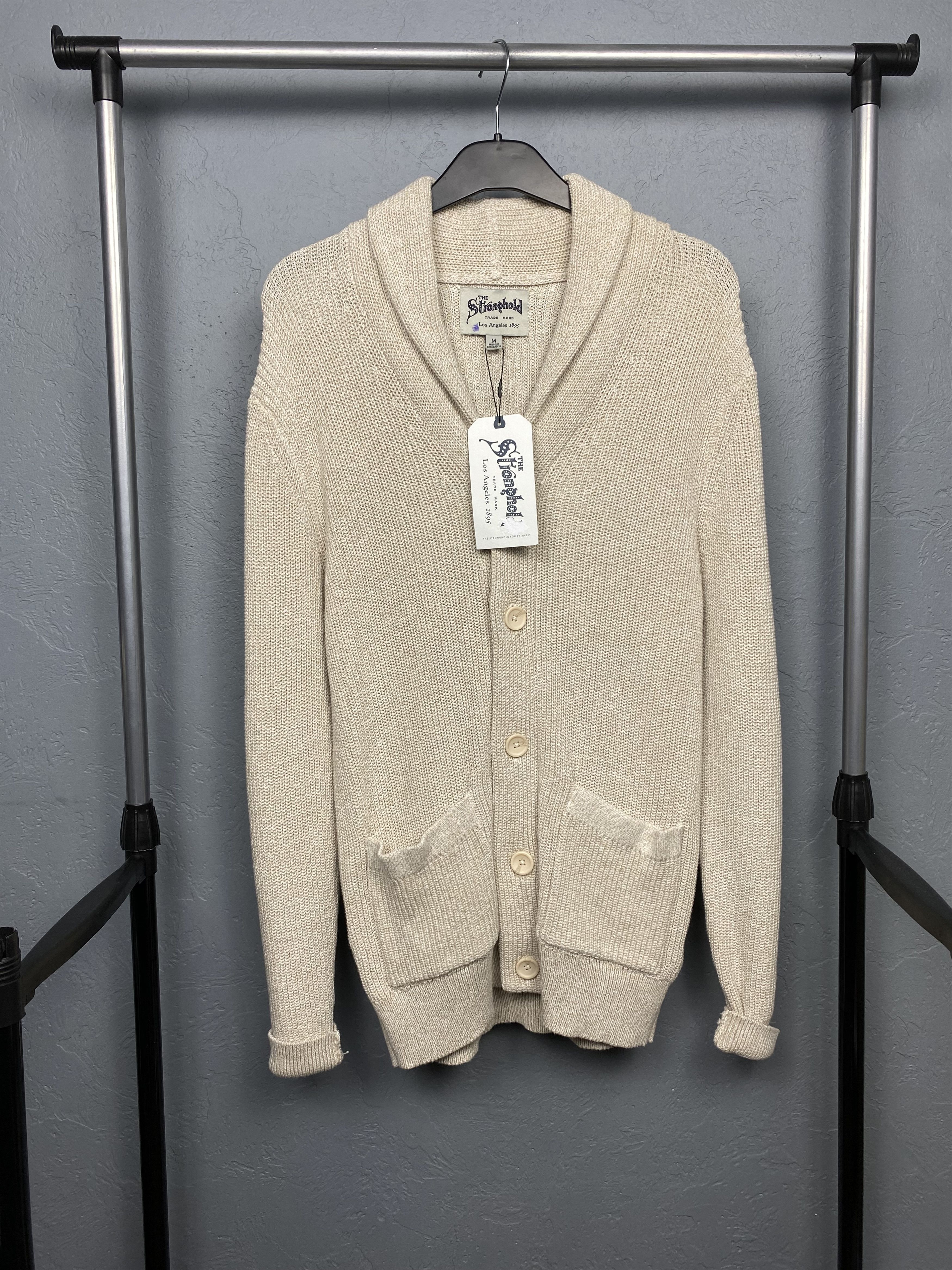 The Stronghold NEW The Stronghold Mens Knit Cardigan Size US M / EU 48-50 / 2 - 1 Thumbnail