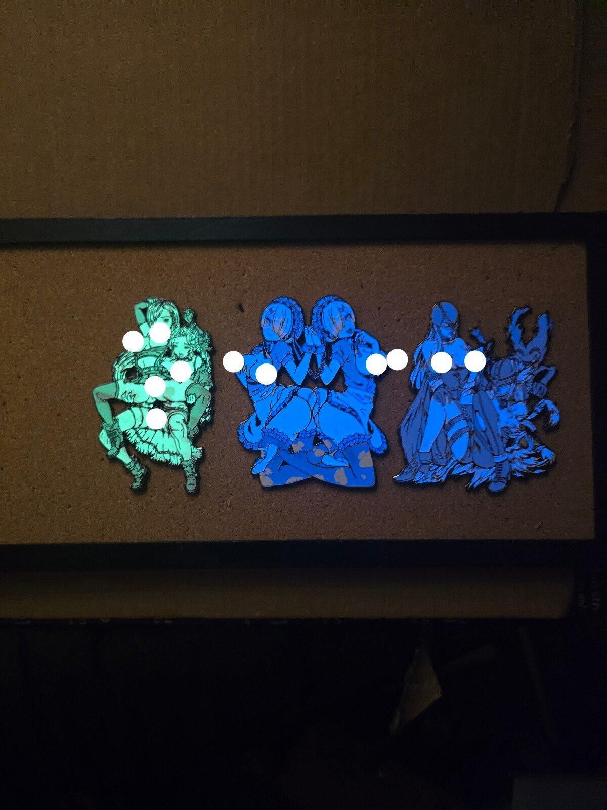 Independent Truck Co. dapingoat lewd enamel pin 3 pack GLOW IN THE DARK Size ONE SIZE - 1 Thumbnail