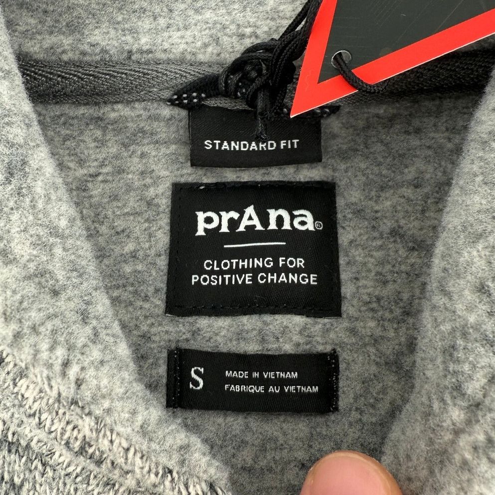 Prana NWT prAna Mens Tri Thermal Threads Henley Top Pockets Gray Size US S / EU 44-46 / 1 - 7 Thumbnail