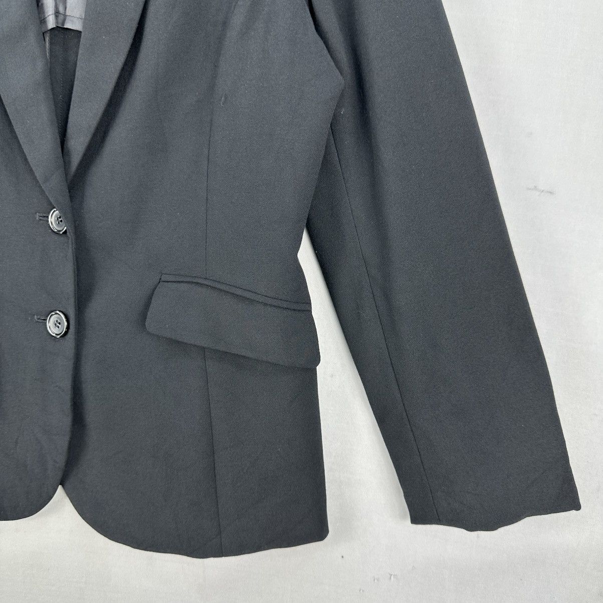 Japanese Brand Emma James New York Women Cropped Coat Jacket Size XS / US 0-2 / IT 36-38 - 3 Thumbnail
