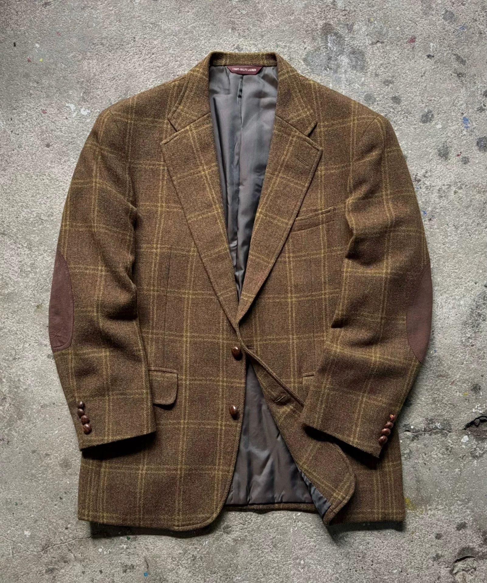 Vintage 1980s Chaps by Ralph Lauren Vintage Wool Blazer Size US M / EU 48-50 / 2 - 1 Thumbnail