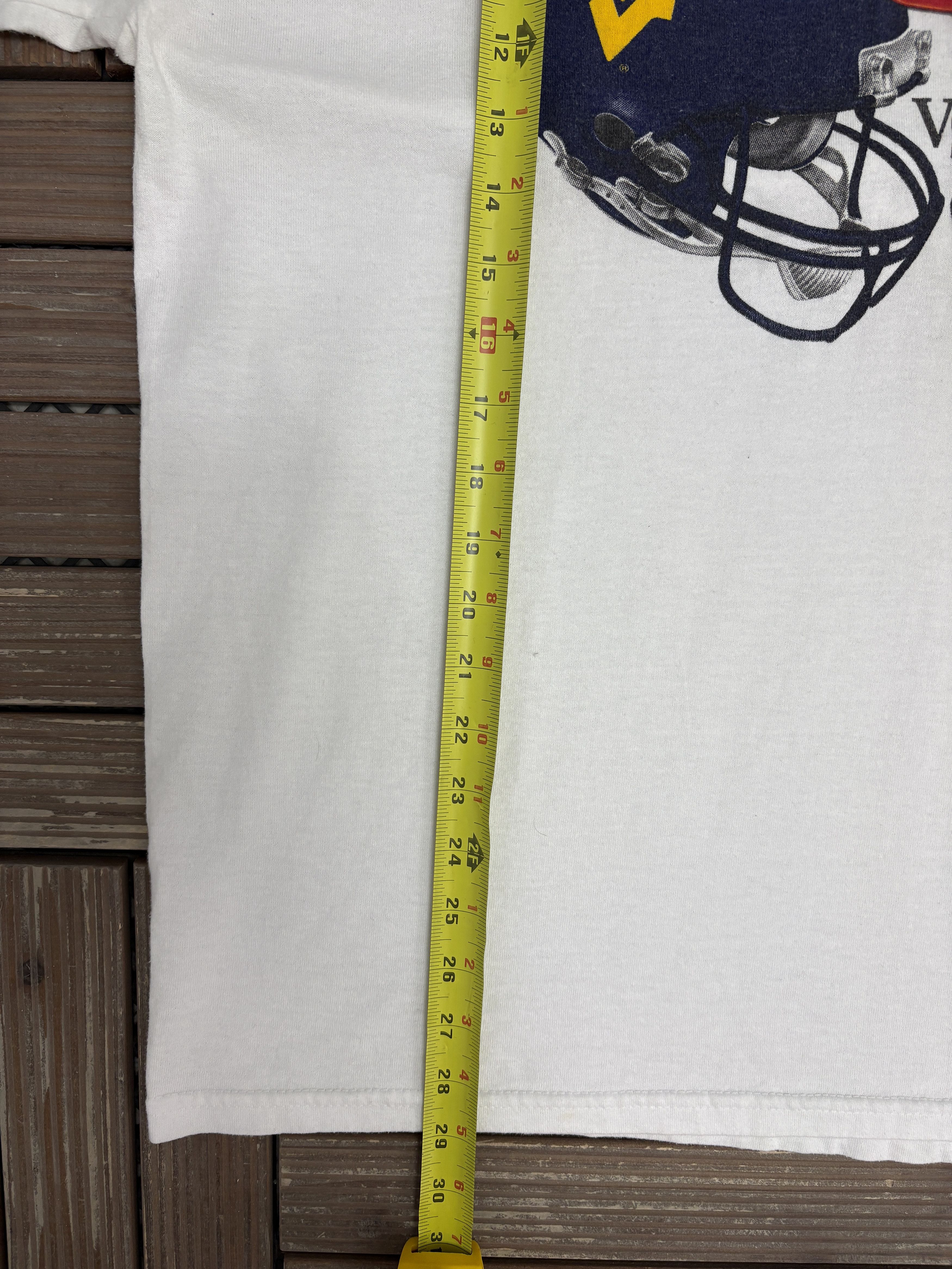 Vintage West Virginia vs. Georgia Tech Gator Bowl Vintage Tee Size US XL / EU 56 / 4 - 8 Thumbnail