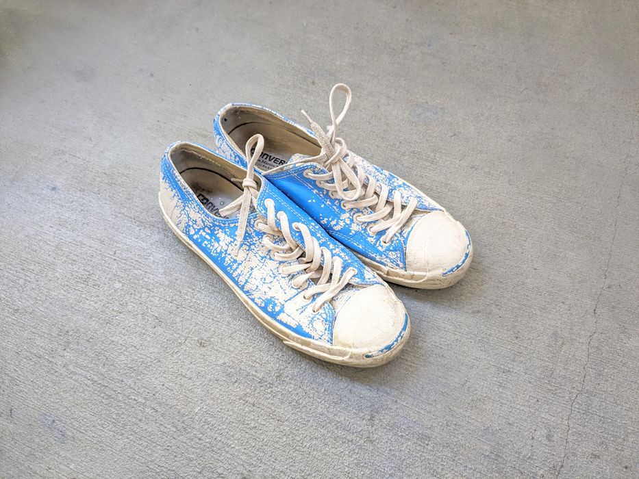 Margiela on sale converse paint