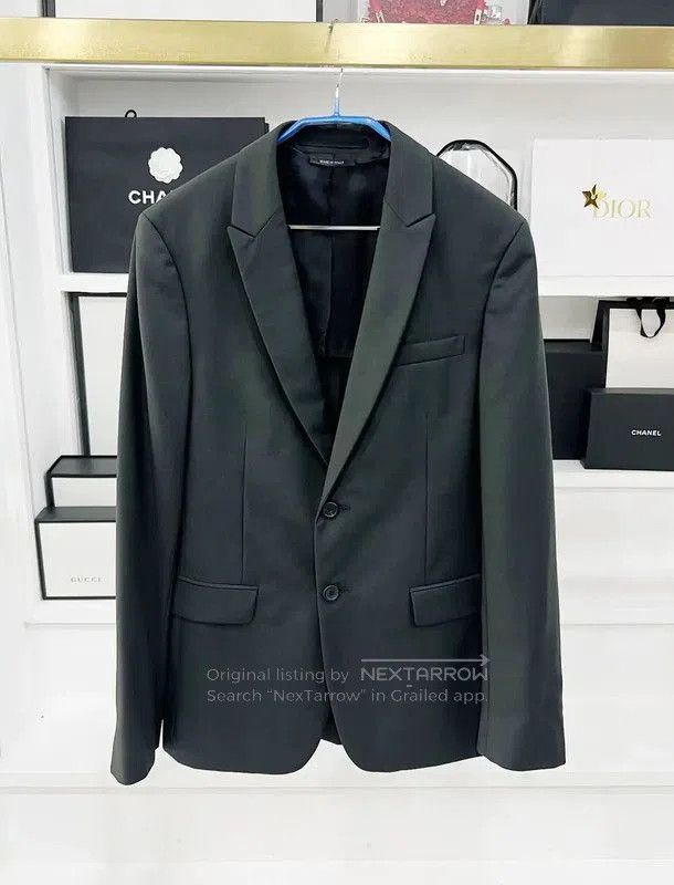 Prada Prada Black Wool Short Jacket for Men. Size US L / EU 52-54 / 3 - 3 Thumbnail