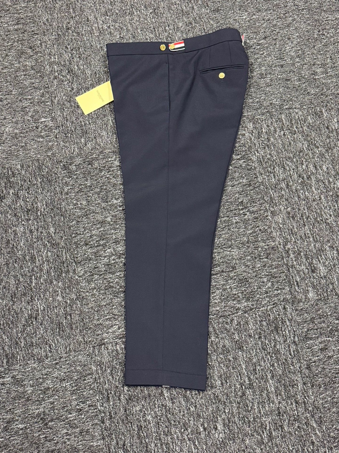 Thom Browne Thom Browne Navy Blue Side Color Block Trousers 3 Rare Size US 34 / EU 50 - 3 Thumbnail