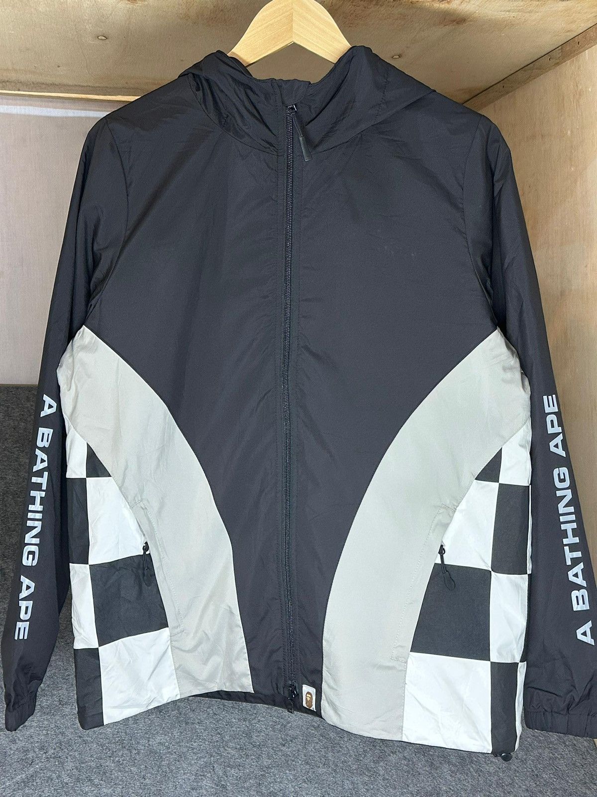 Bape BAPE (A Bathing Ape) Padded Jacket in black and white. Size S / US 4 / IT 40 - 2 Thumbnail