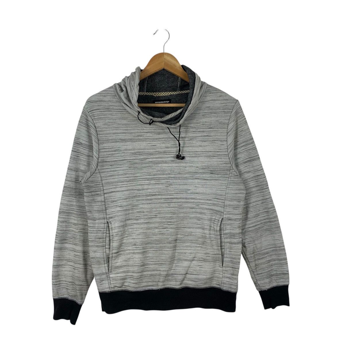 semanticdesign SEMANTICDESIGN PUNK JAPAN Technical Striped Sweater Size US M / EU 48-50 / 2 - 4 Thumbnail