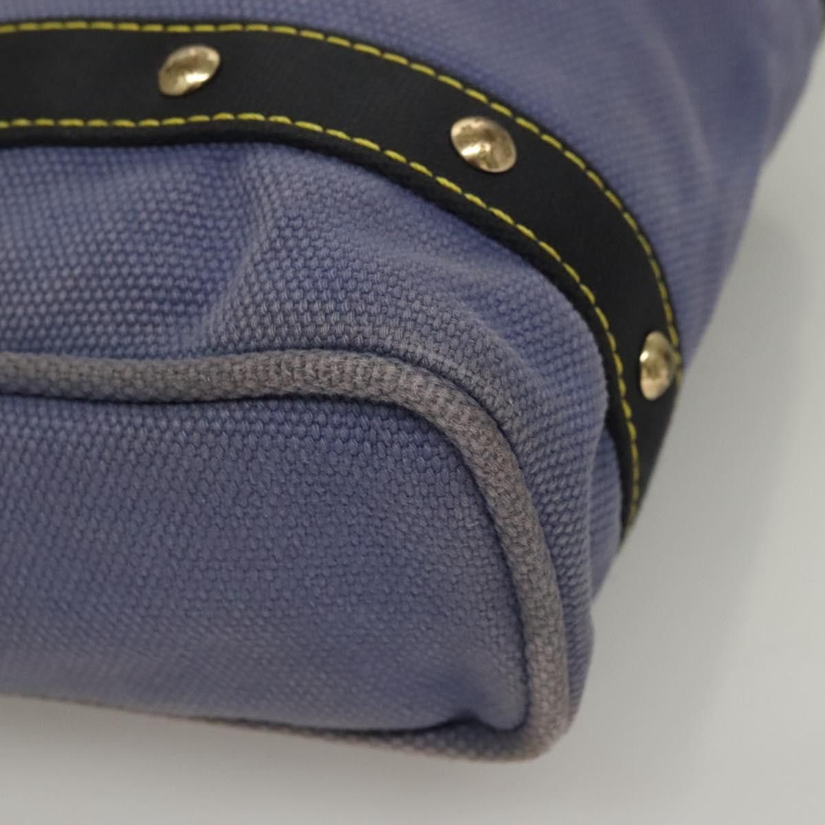 Louis Vuitton LOUIS VUITTON Antigua Cabas MM Tote Bag Blue M40087 Size ONE SIZE - 15 Thumbnail