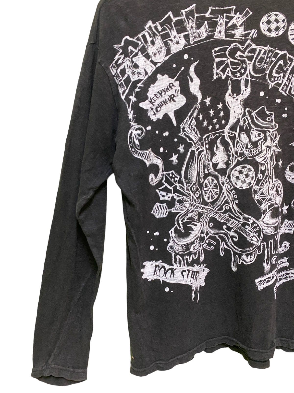 Japanese Brand Guilt Sucks Rock Star Punk Long Sleeve tshirt Size US M / EU 48-50 / 2 - 10 Thumbnail