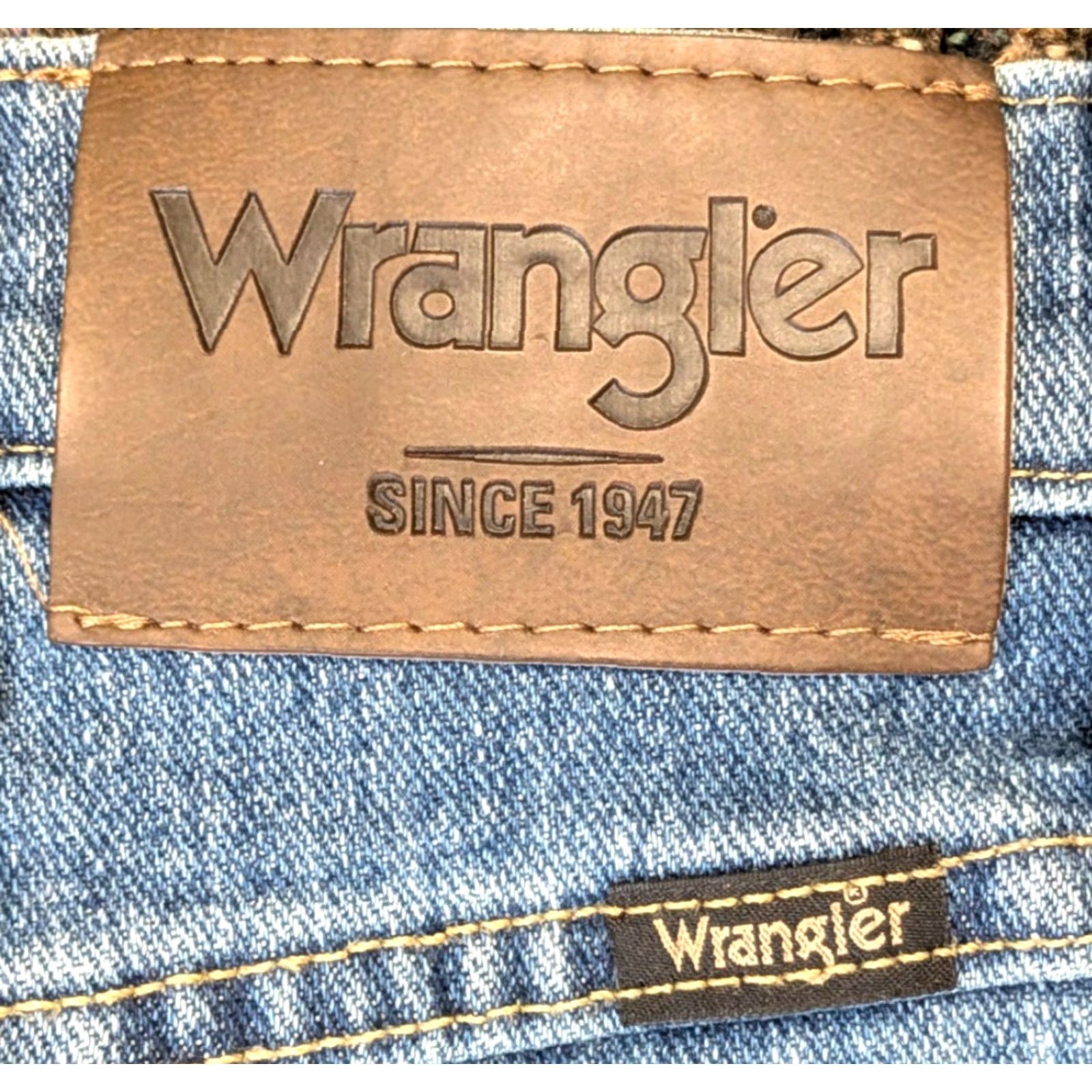 Wrangler Wrangler Jeans Mens Denim Blue 36x29 Regular Fit Cotton Jeans Pants 36 Inseam 34 Regular MGW25MS Nicaragua Vintage? Size US 36 / EU 52 - 8 Thumbnail