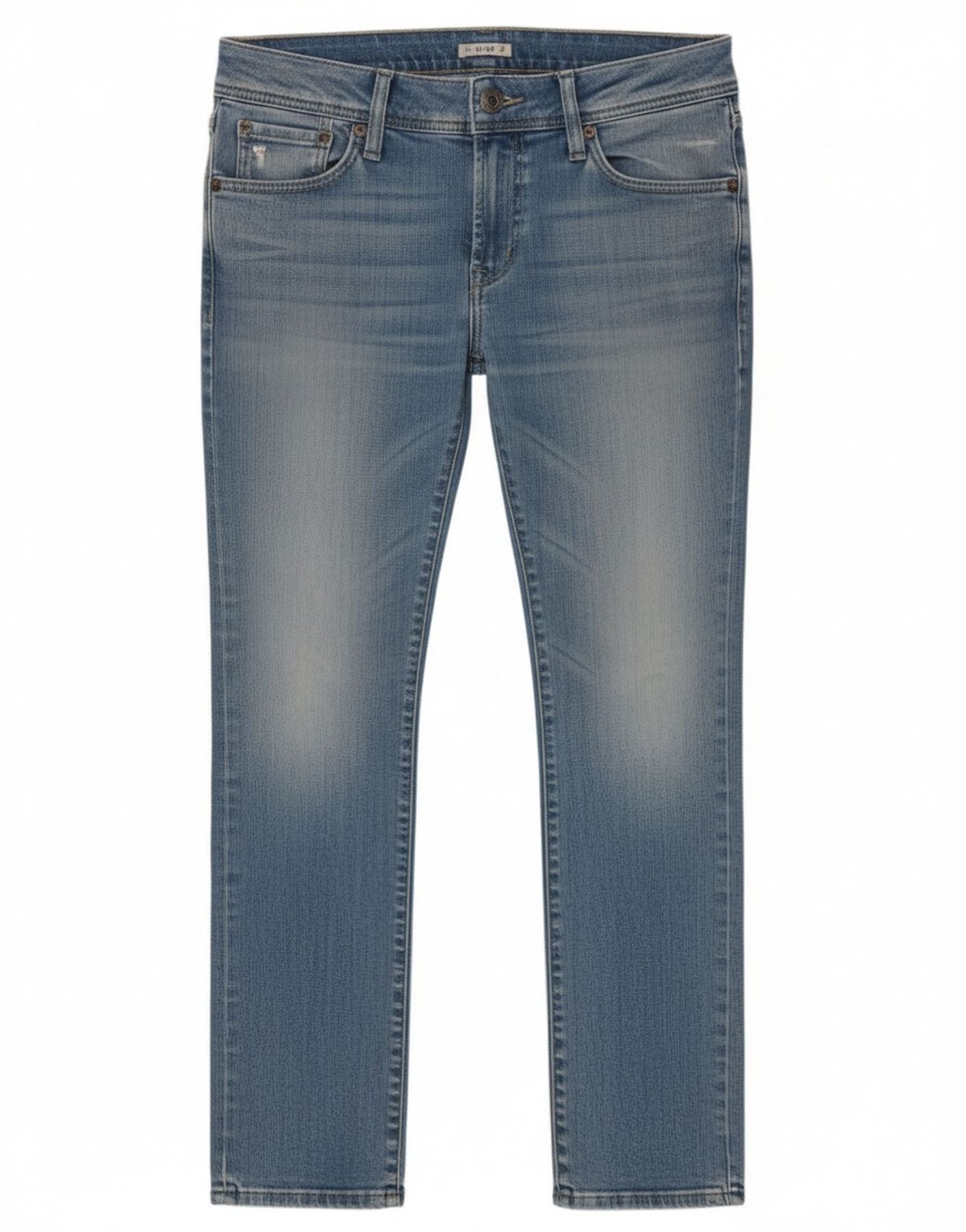 Diesel Womens Matic Slim Jeans W27 L32 Blue Cotton Size 42" / US 20 - 1 Thumbnail