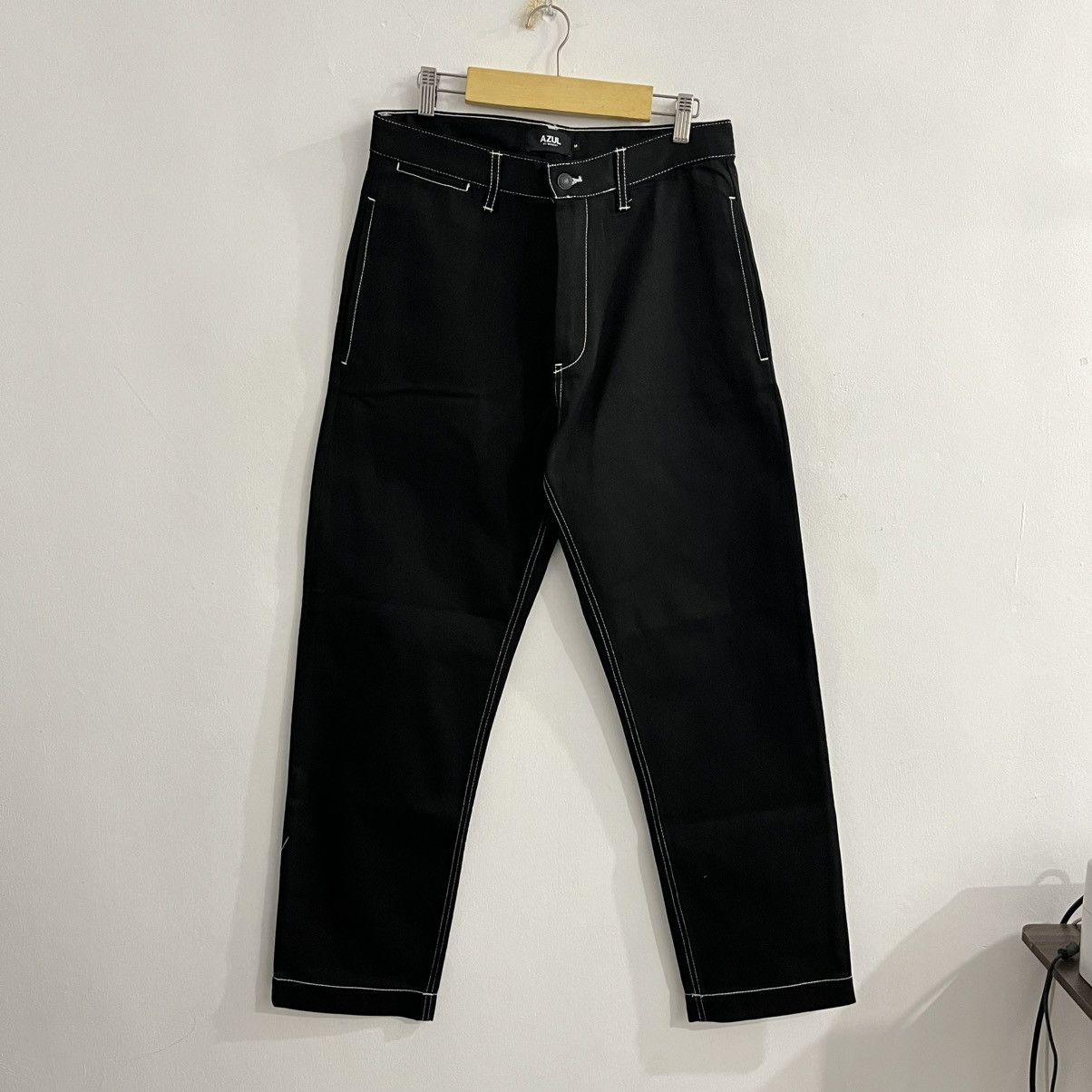 Japanese Brand Azul Contras Stitch Casual Best Cut Pant Size US 30 / EU 46 - 2 Thumbnail