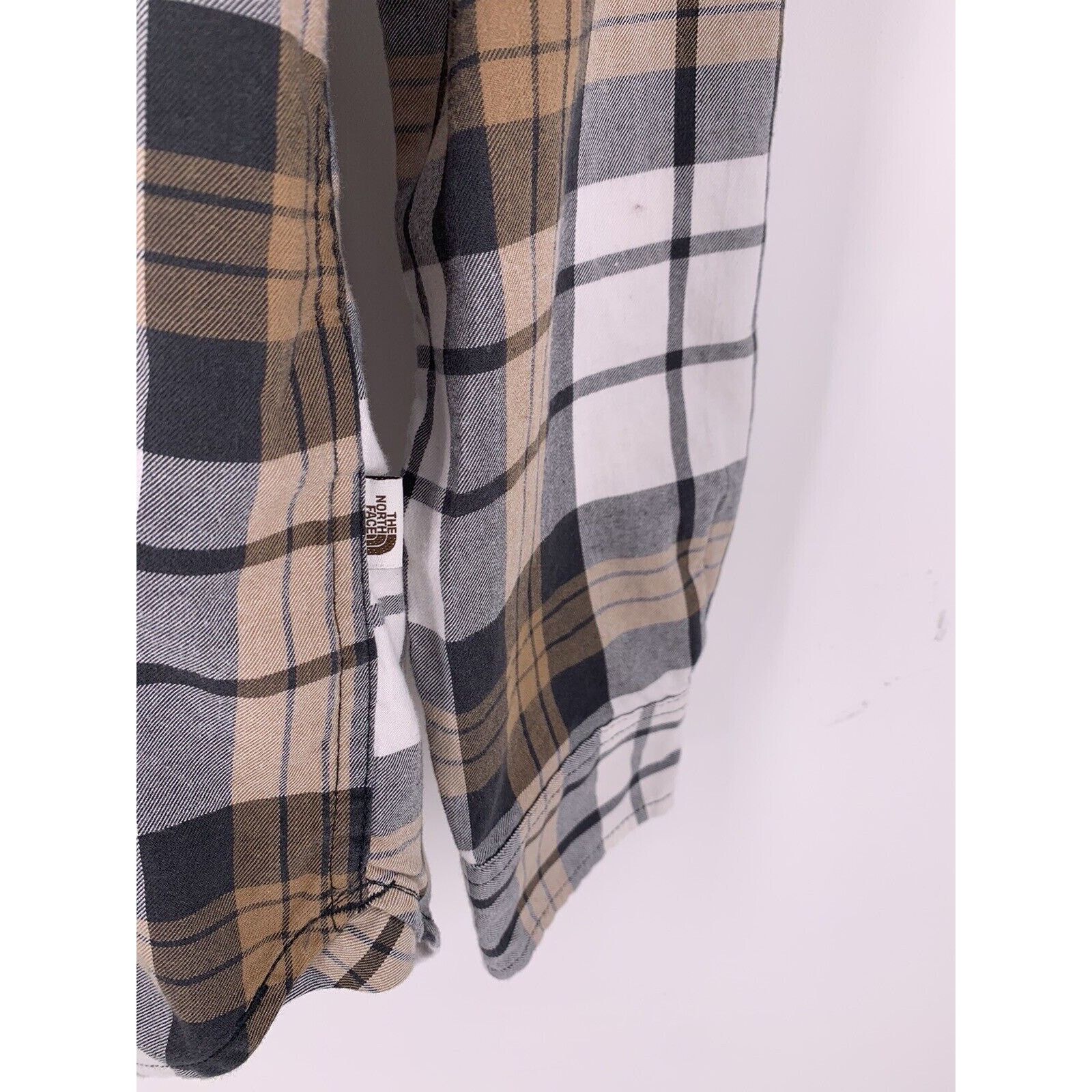 The North Face The North Face Brown Plaid Long Sleeve Shirt With Pocket S Size US S / EU 44-46 / 1 - 3 Thumbnail