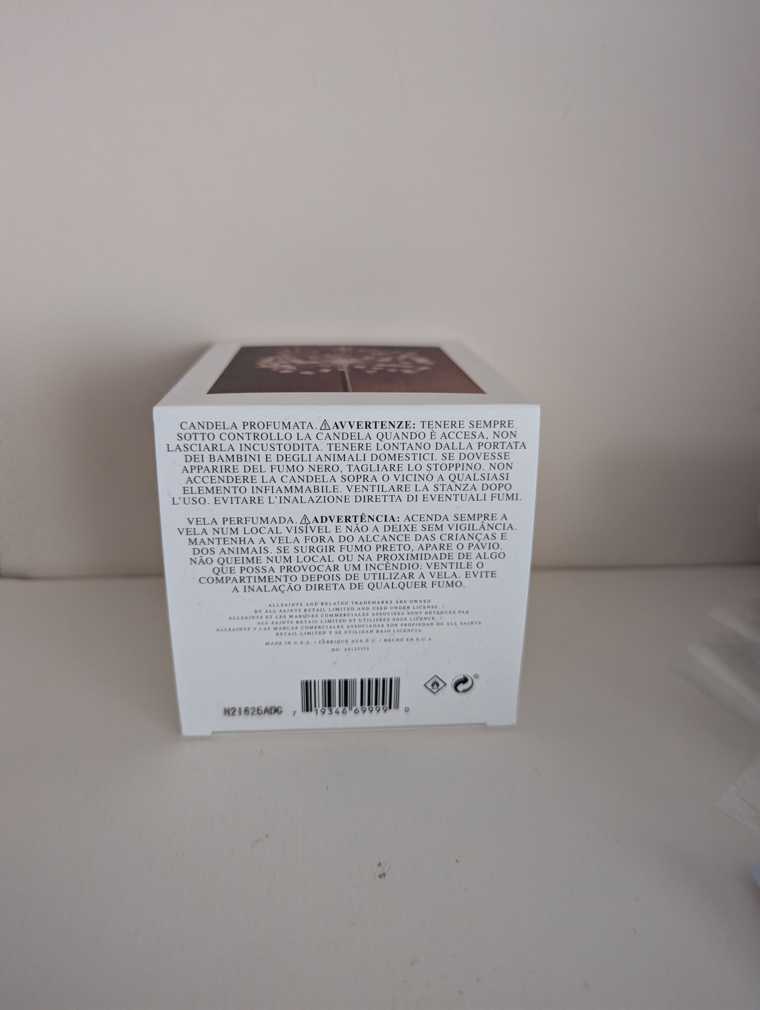 Allsaints AllSaints Scented Candle - Incense City Size ONE SIZE - 1 Thumbnail
